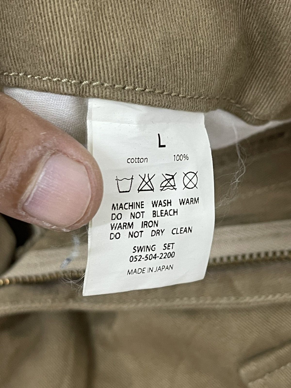 Japanese Brand Cargo Slim Swing Japan Hybrid Pockets 4🟦0 Size US 34 / EU 50 - 15 Thumbnail