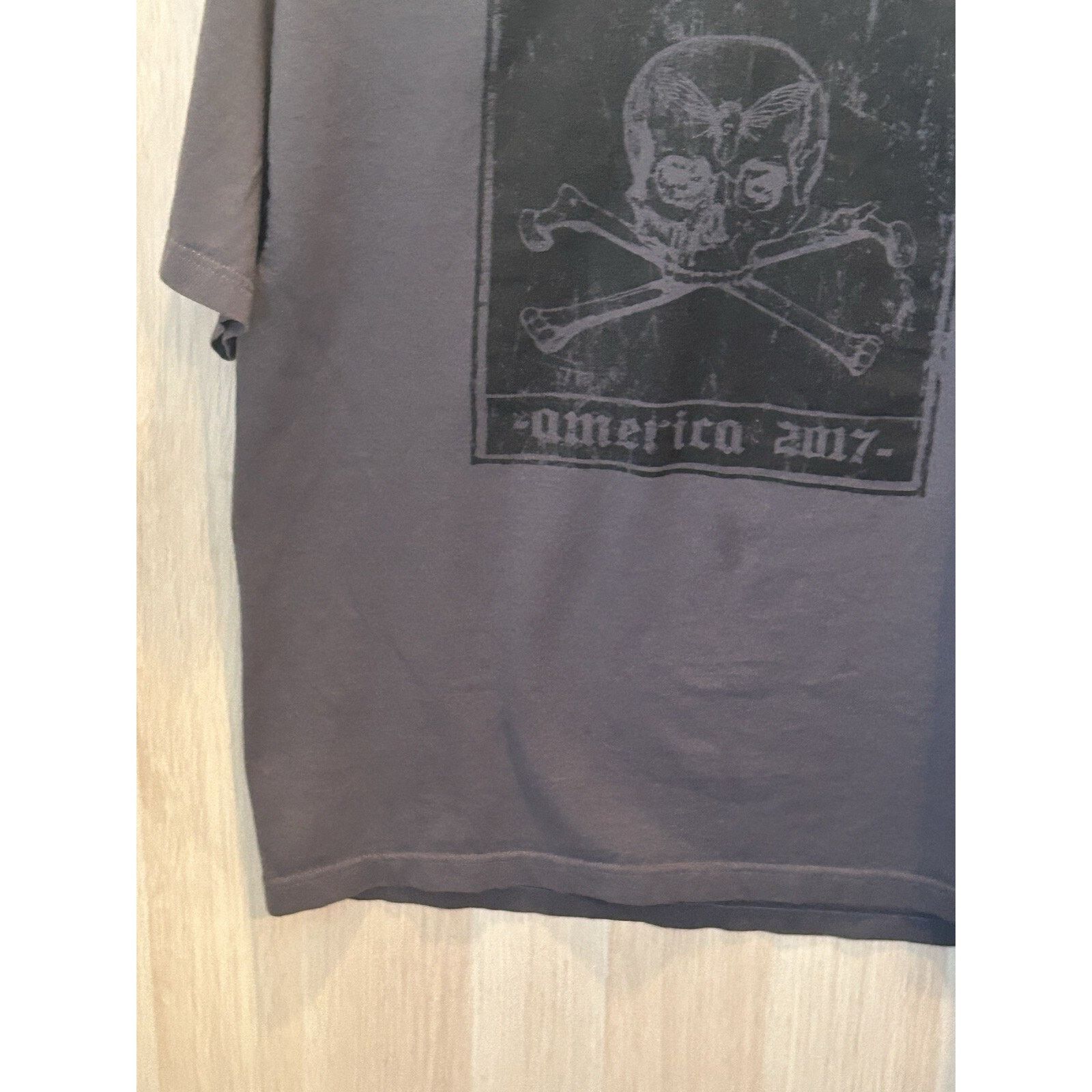 Other October Tide America 2017 Tour Mens Gray Tee XL Death Doom Size US XL / EU 56 / 4 - 6 Thumbnail