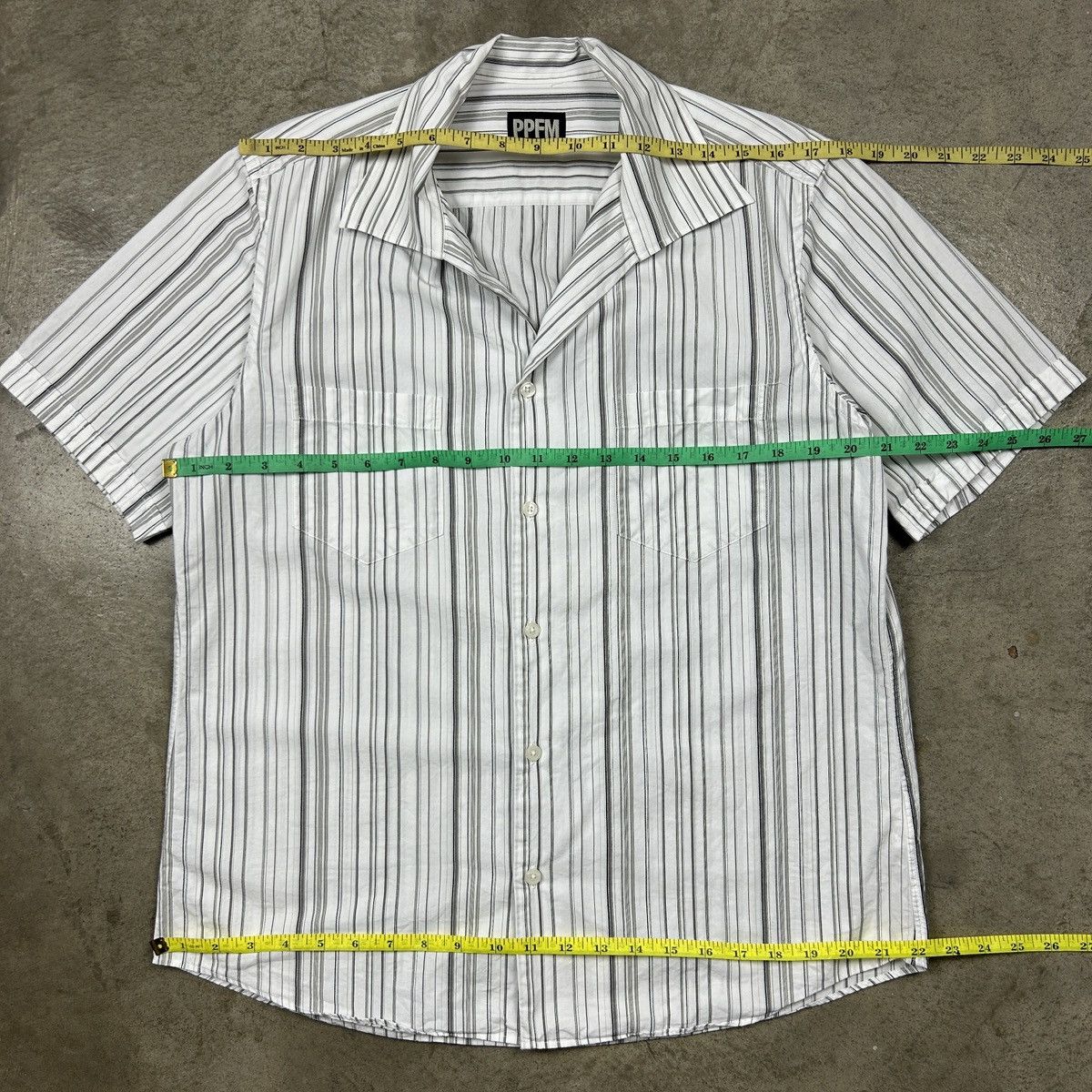 Japanese Brand × PPFM PPFM - Open Collar Shirt Size US L / EU 52-54 / 3 - 9 Thumbnail