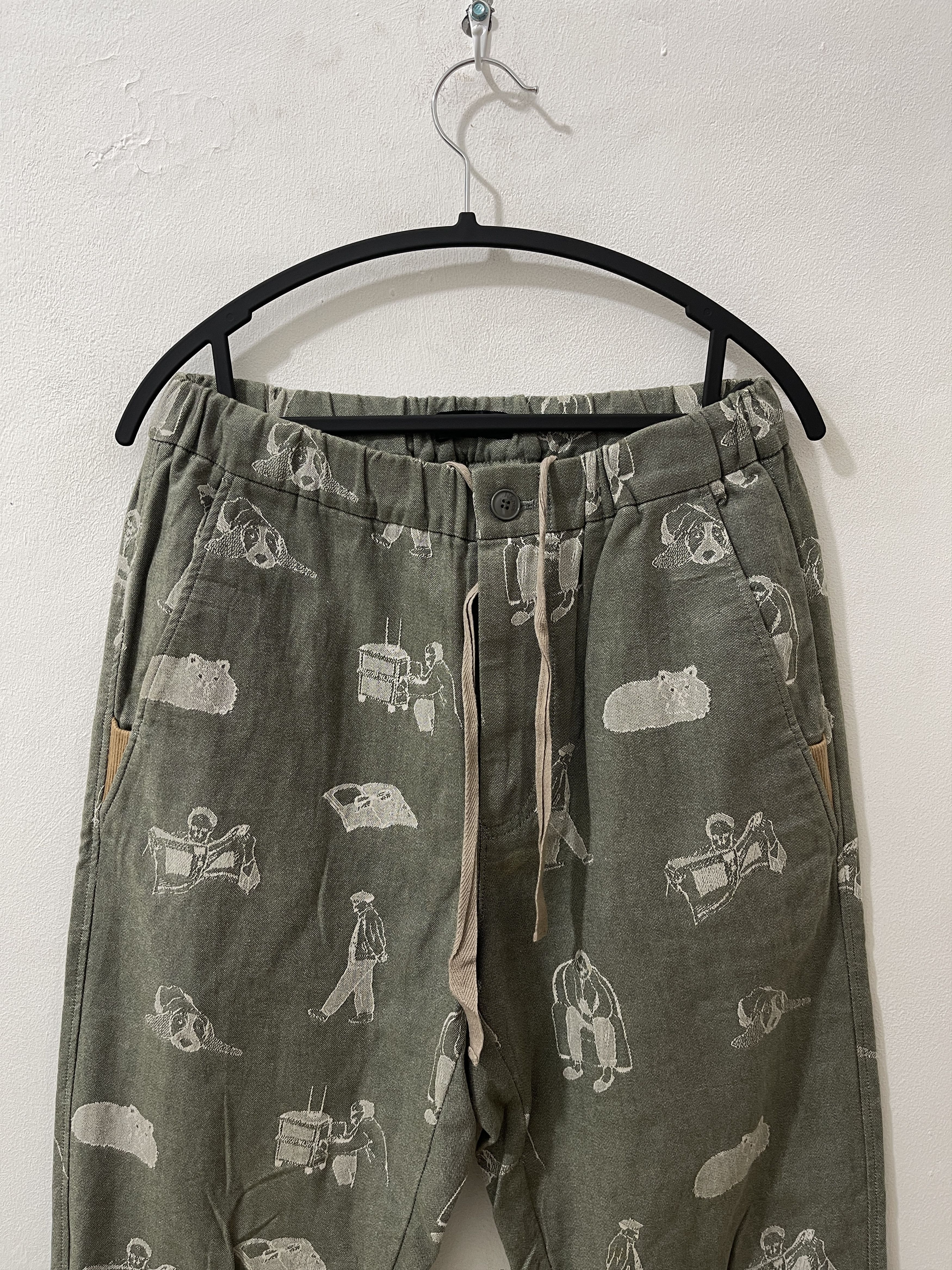 Ne-Net Ne-Net Issey Miyake Japan Archive AOP Pants Size US 32 / EU 48 - 4 Thumbnail