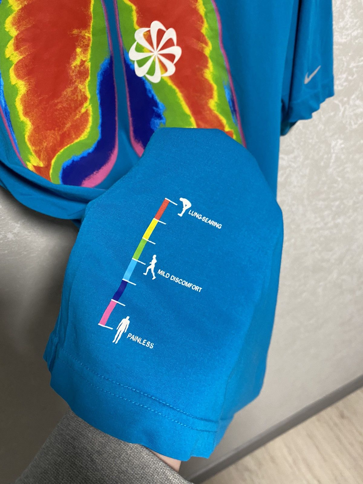 Nike Nike Promo Sample Pinwheel Thermal Lungs Running Shirt Sz M Size US M / EU 48-50 / 2 - 4 Thumbnail