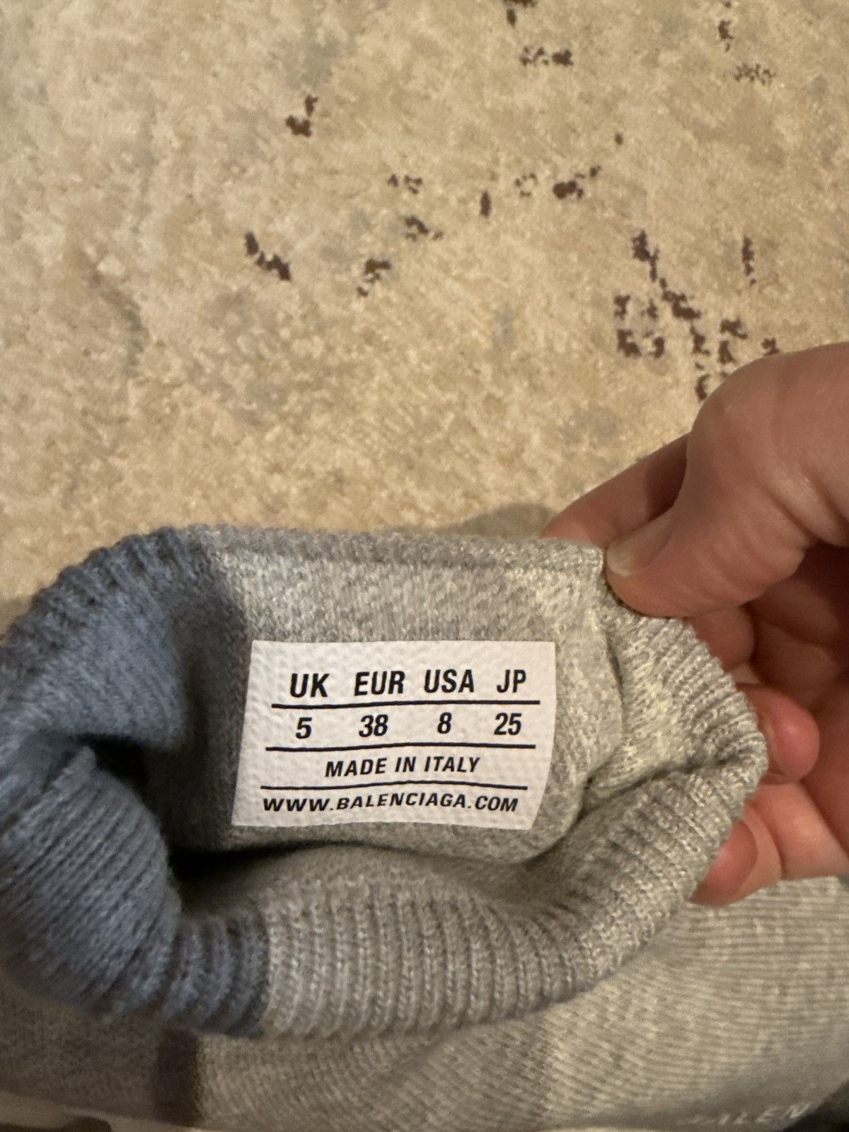 Balenciaga Balenciaga gray slip on shoes Size US 8 / IT 38 - 6 Thumbnail