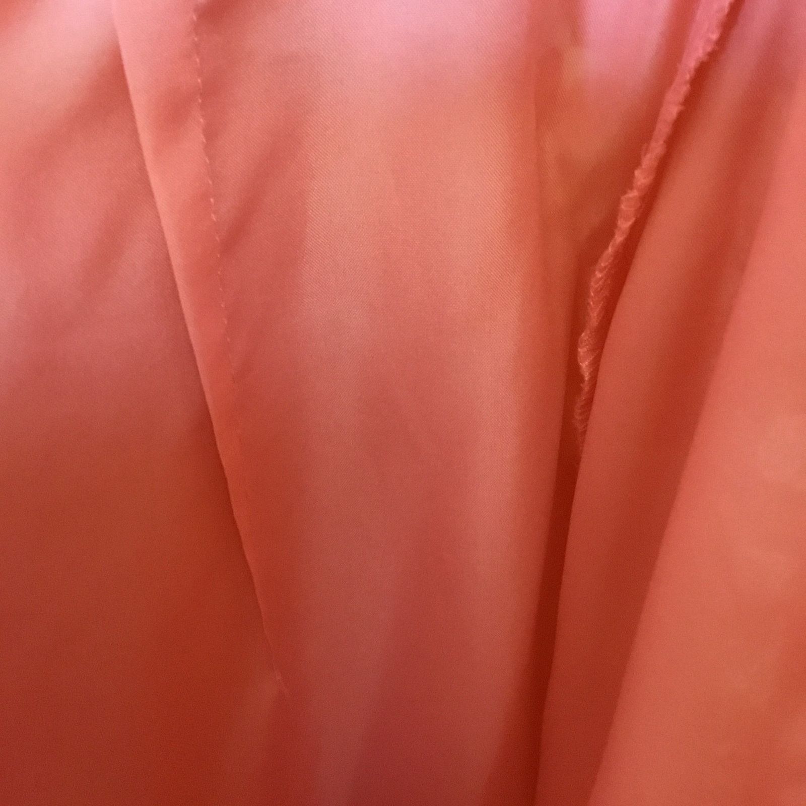 Other David's Bridal Strapless Coral Pink Lace Dress Size XS / US 0-2 / IT 36-38 - 14 Thumbnail
