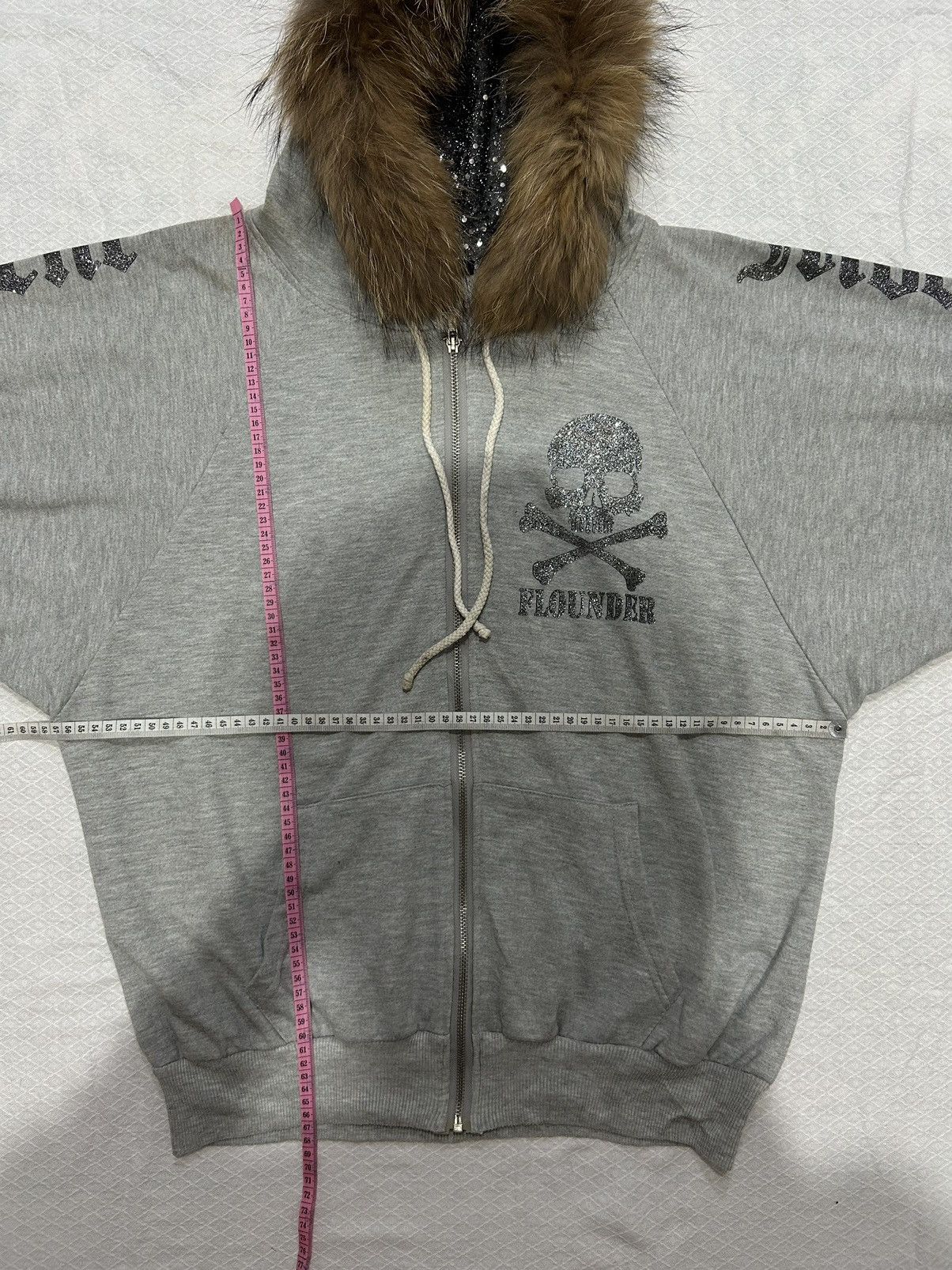 Japanese Brand 💸BINDINGOFFER💸Fur Hoodie Flounder Skull LGB Ifsixwasnine Size US L / EU 52-54 / 3 - 13 Thumbnail