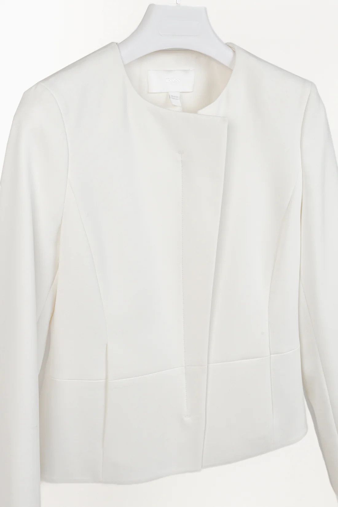 Hugo Boss Hugo Boss Jaina White Line Accent Suit Blazer Size S / US 4 / IT 40 - 3 Thumbnail