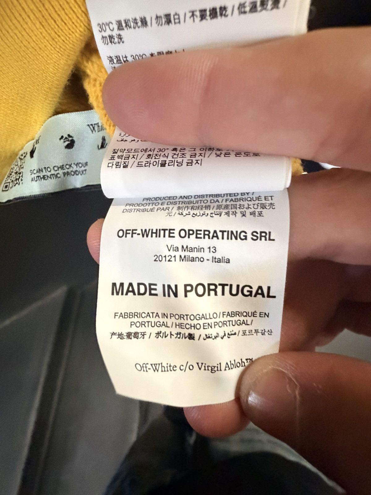 Off-White Off white Hand Hoodie Size US L / EU 52-54 / 3 - 8 Thumbnail