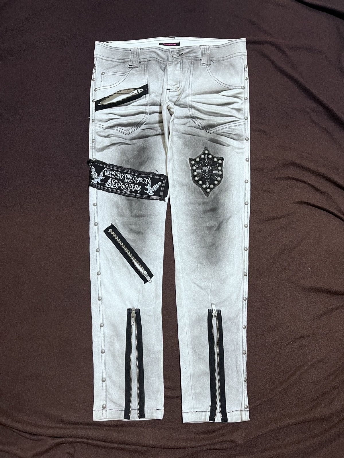 Japanese Brand ALGONQUINS THE GHOST YOU LEFT BEHING Size US 30 / EU 46 - 1 Thumbnail