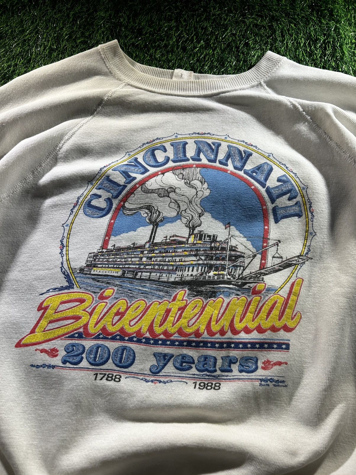 Vintage Vintage Cincinnati Crewneck Size US L / EU 52-54 / 3 - 2 Thumbnail