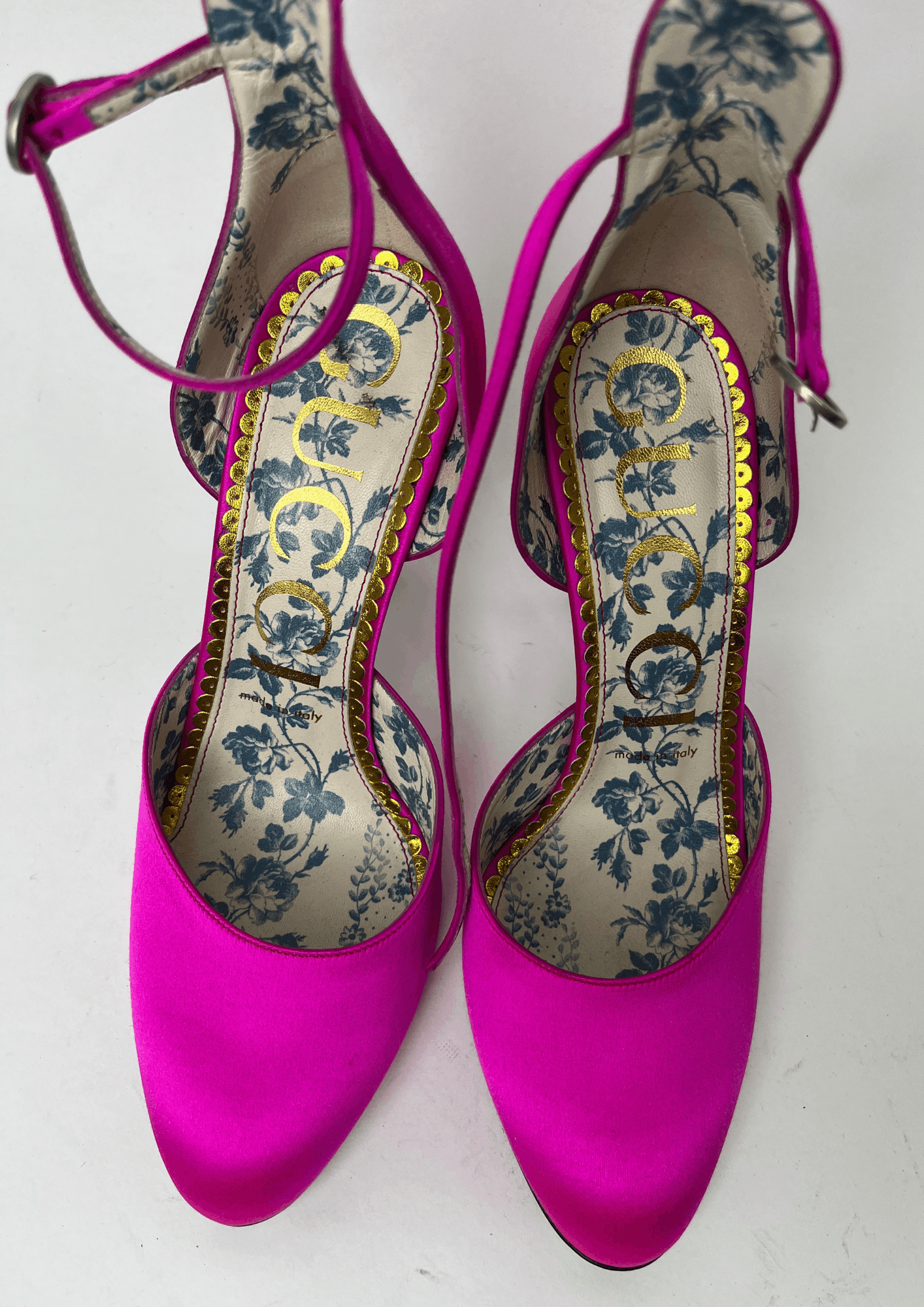 Gucci Neon Pink Heels Size US 8 / IT 38 - 9 Thumbnail