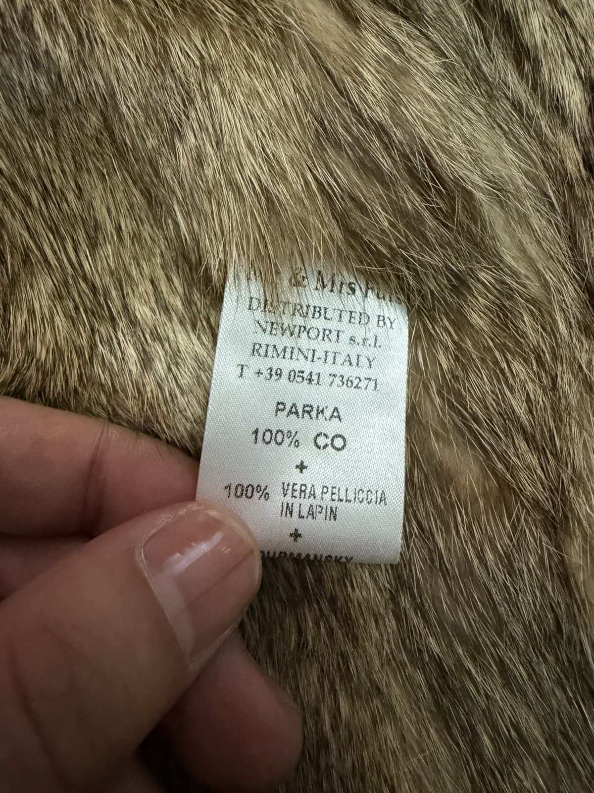 MR & MRS ITALY MR & MRS FUR CAMO PARKA WITH RABBIT FUR Size US L / EU 52-54 / 3 - 6 Thumbnail