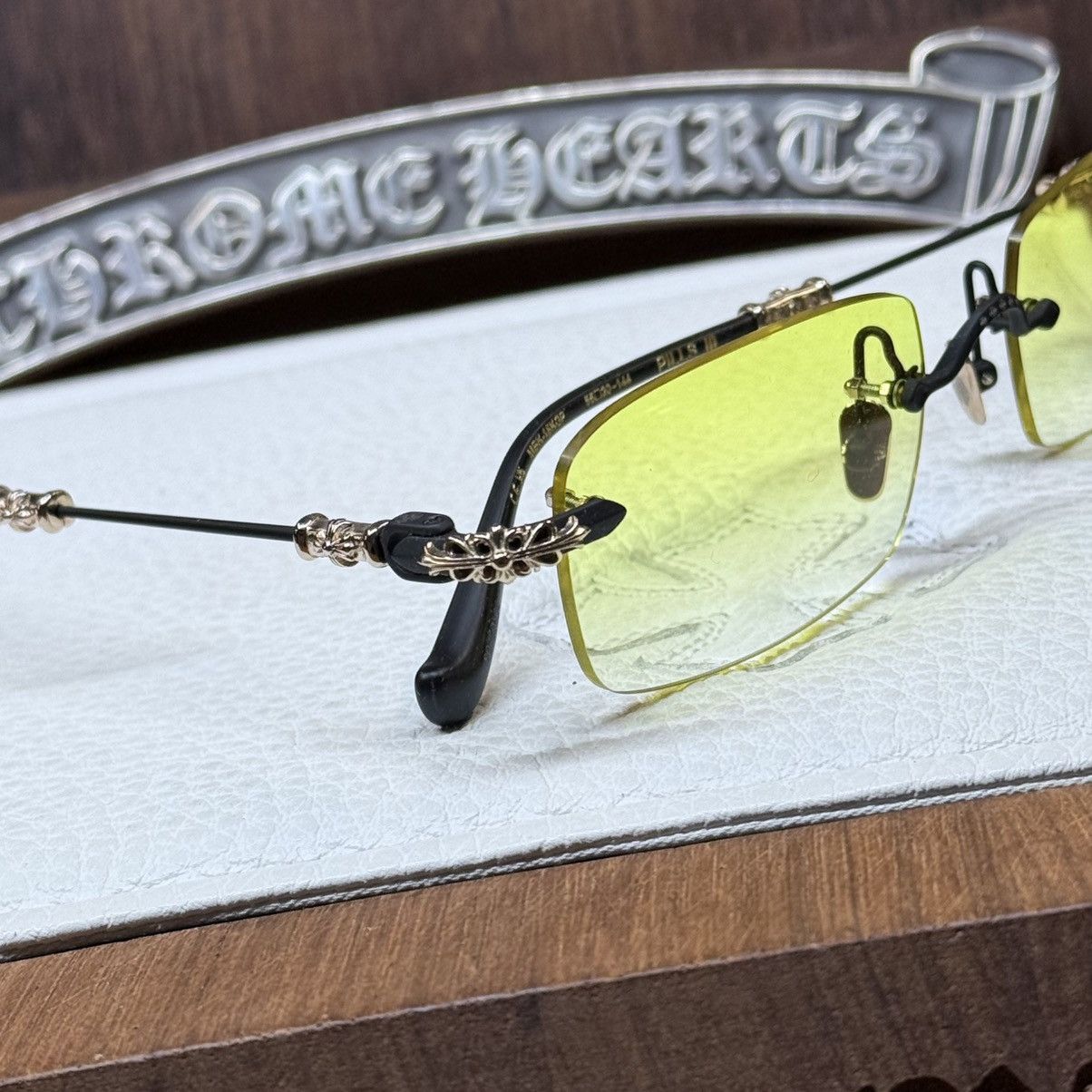 Chrome Hearts Chrome Hearts PILLS III 1/1 Sunglasses Size ONE SIZE - 10 Thumbnail