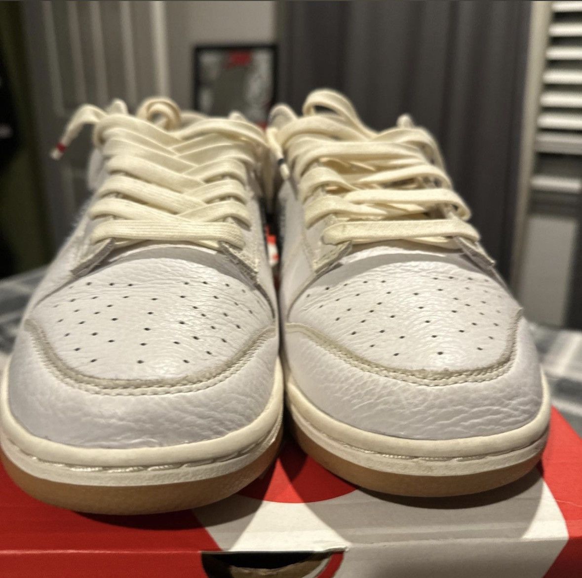 Nike Nike Dunk Low washed denim sneakers Size US 9.5 / EU 42-43 - 3 Thumbnail