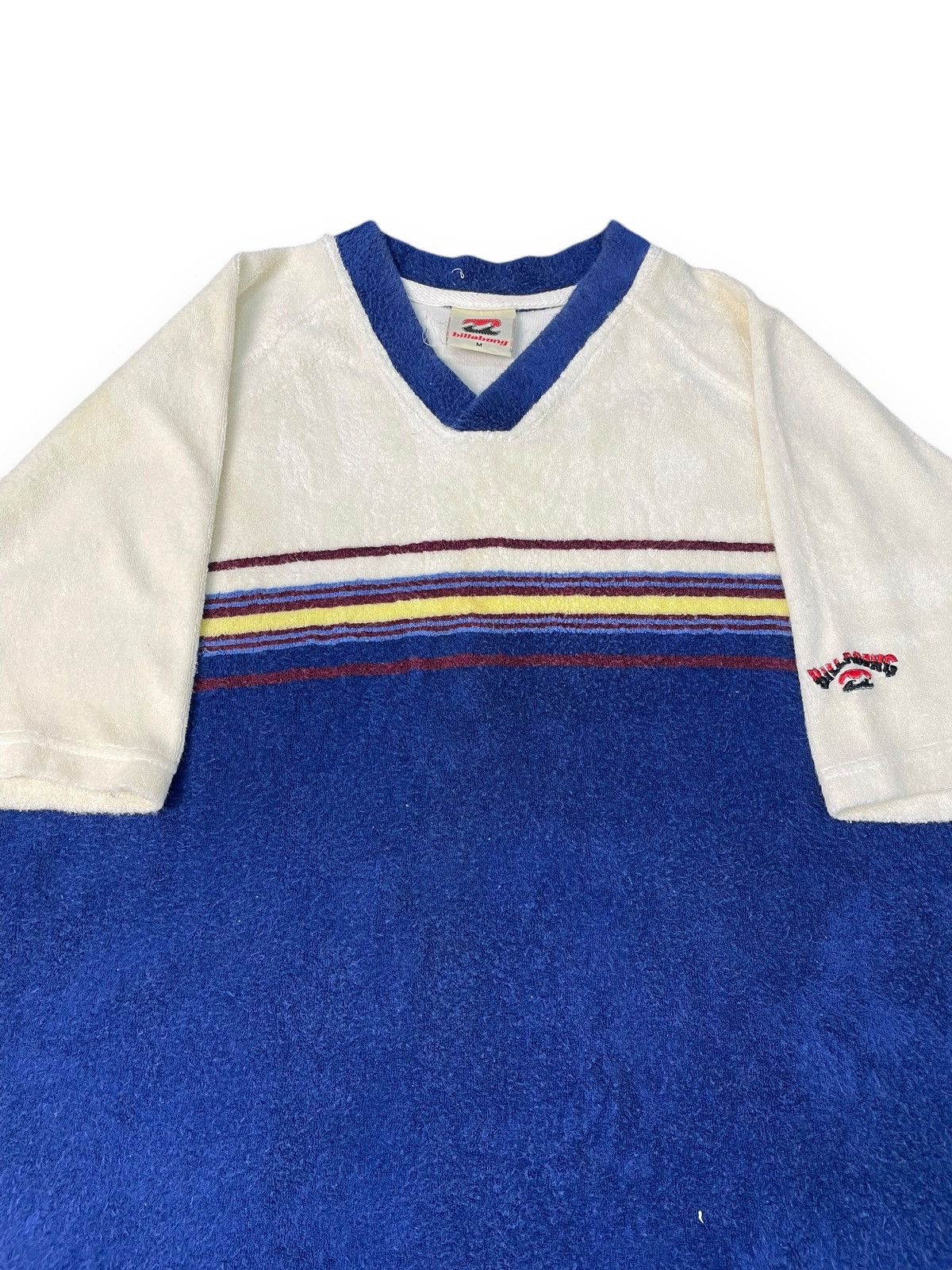 Billabong × Vintage Vintage Billabong Terry Cloth Shirt Size US M / EU 48-50 / 2 - 1 Thumbnail