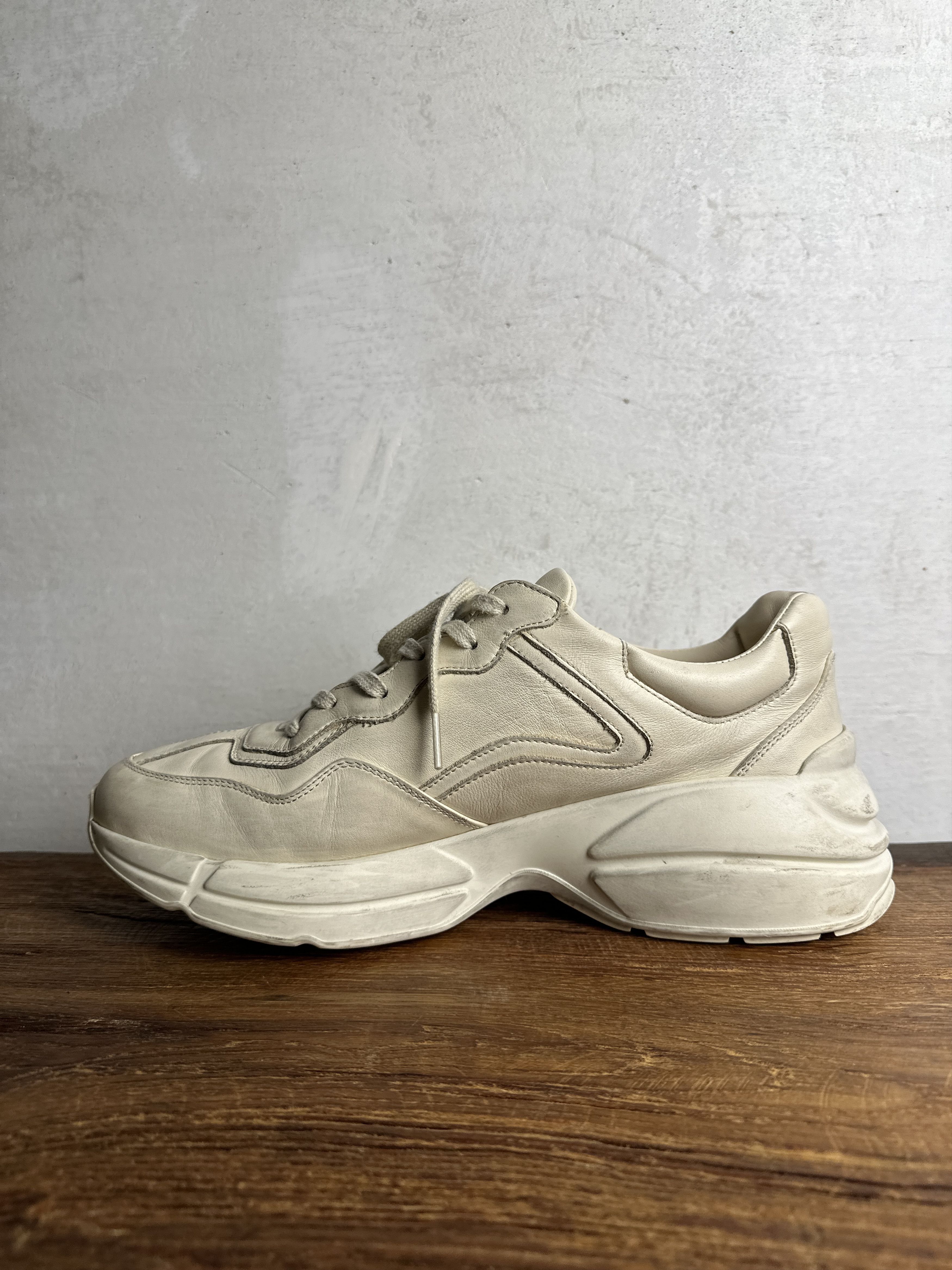 Gucci Gucci Distressed Rhyton Sneakers Size US 10 / EU 43 - 3 Thumbnail