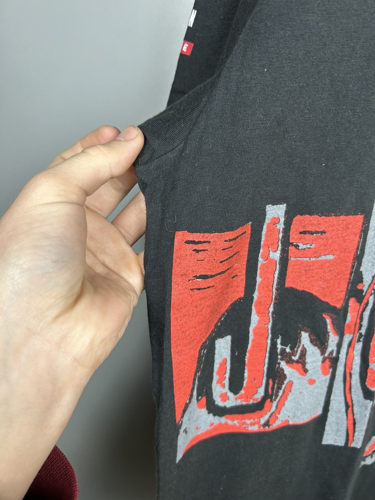 Nike × Vintage Vintage 90s Nike Jordan T shirt Logo Size US L / EU 52-54 / 3 - 6 Thumbnail