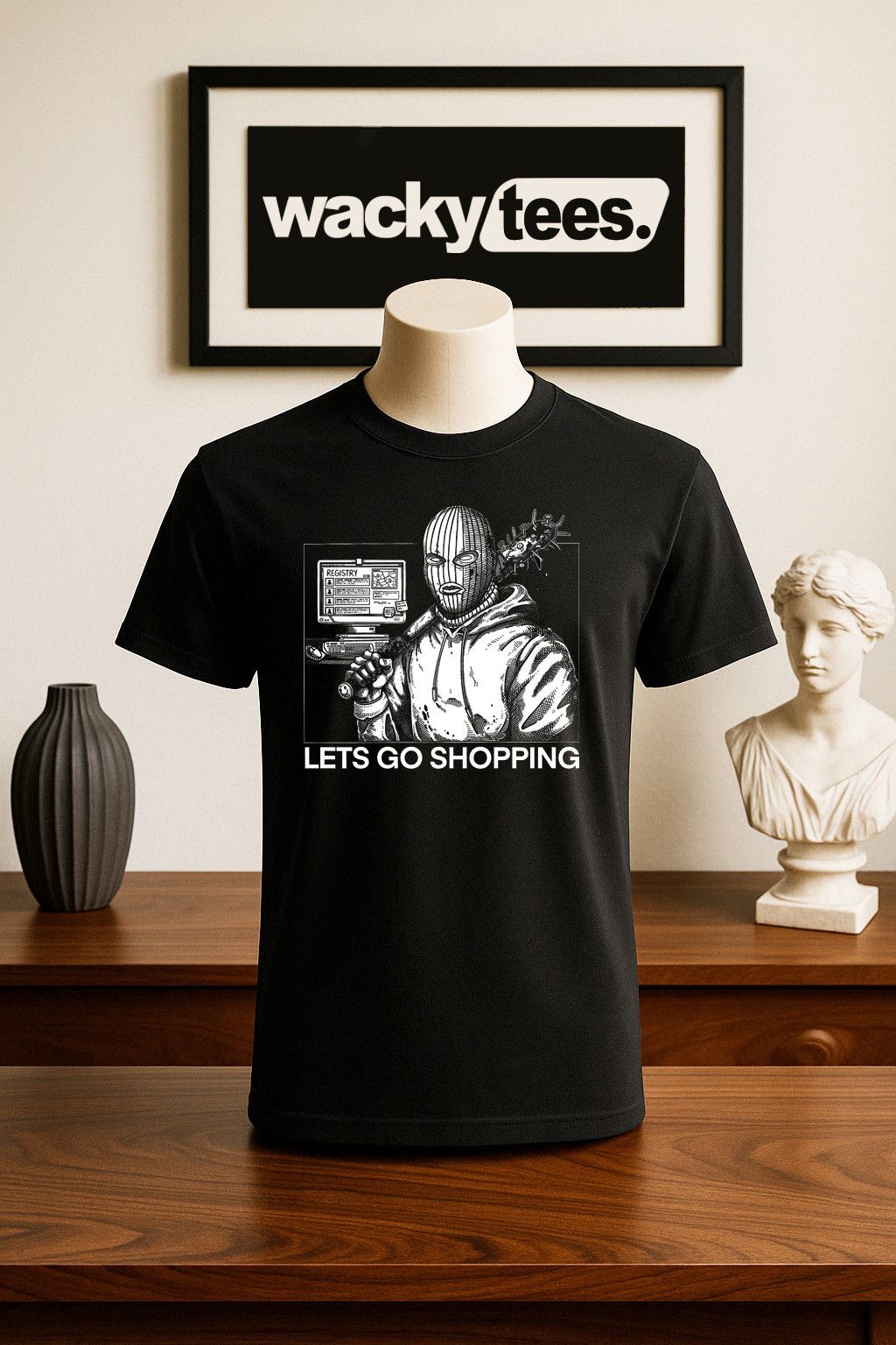 Other Lets Go Shopping Catch a Predator Riot Graphic Tee Shirt Size US L / EU 52-54 / 3 - 1 Thumbnail