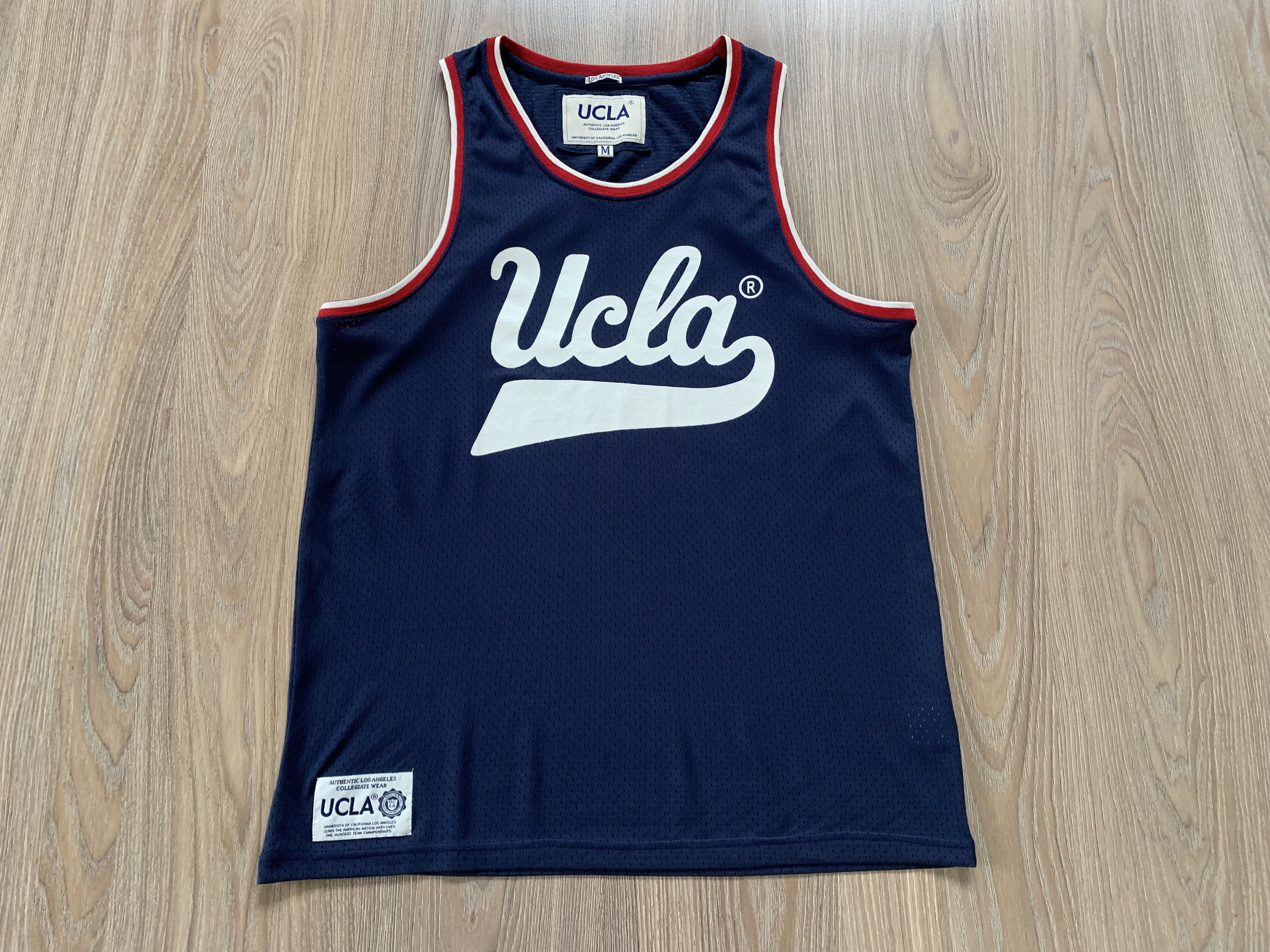 Other Vintage UCLA Los Angeles Mesh Sleeveless Jersey Size US M / EU 48-50 / 2 - 2 Thumbnail