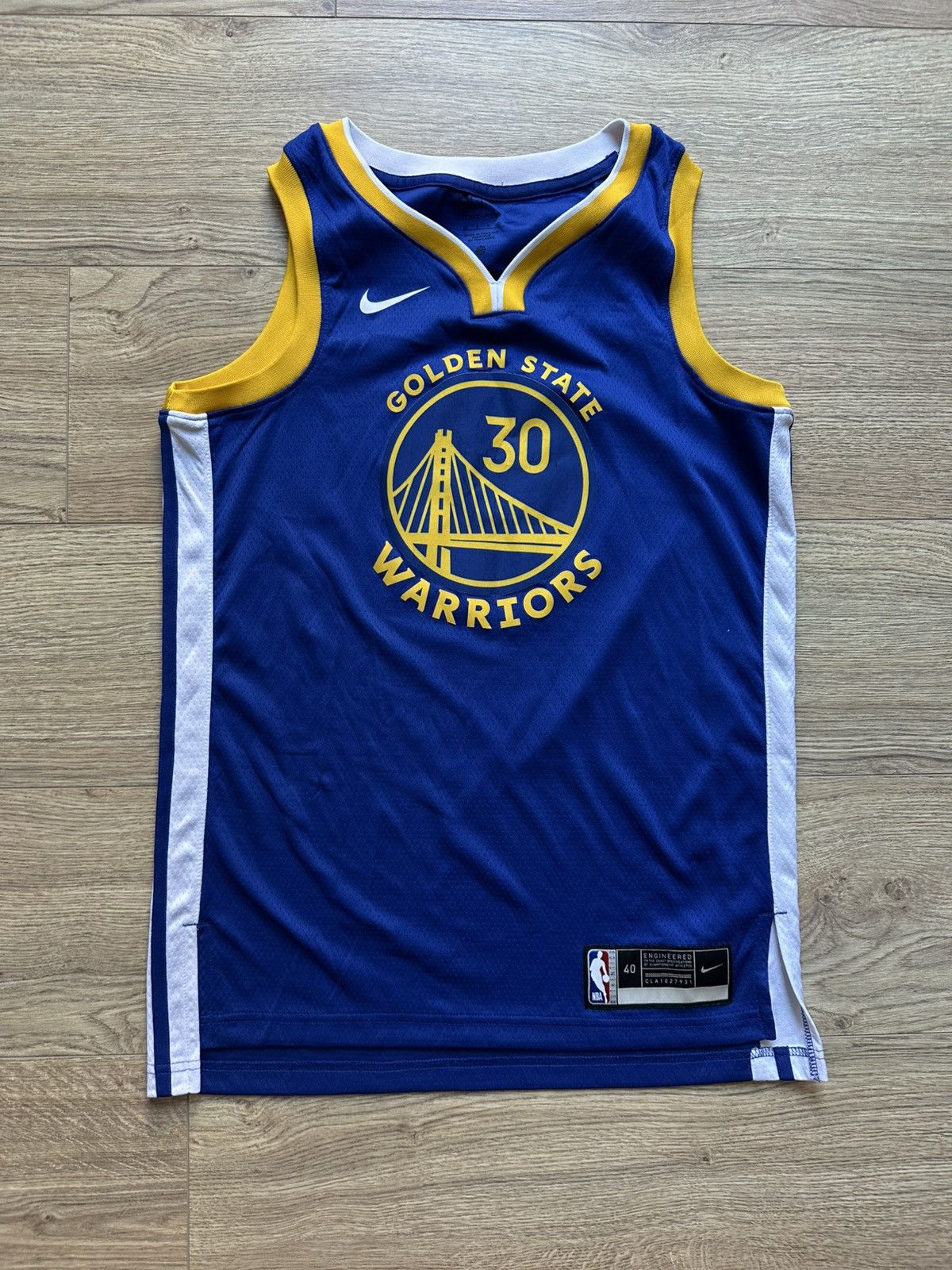 Nike NIKE GSW #30 Curry basketball shirt Size US S / EU 44-46 / 1 - 8 Thumbnail