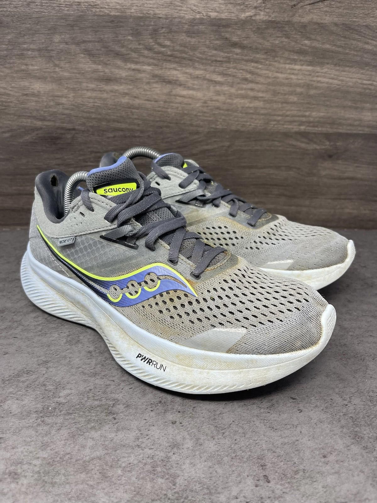 Saucony Saucony Ride 16 Sneakers Womens Size 7.5 Blue Grey Size US 7.5 / IT 37.5 - 4 Thumbnail