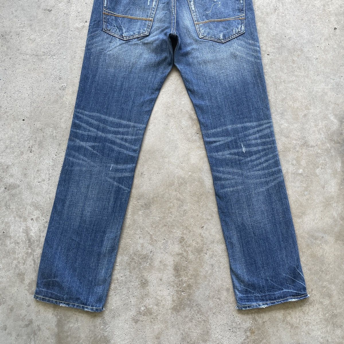 Abercrombie & Fitch W30 Vintage A&F Straight Slim Faded Distressed Jeans Pants Size US 30 / EU 46 - 12 Thumbnail