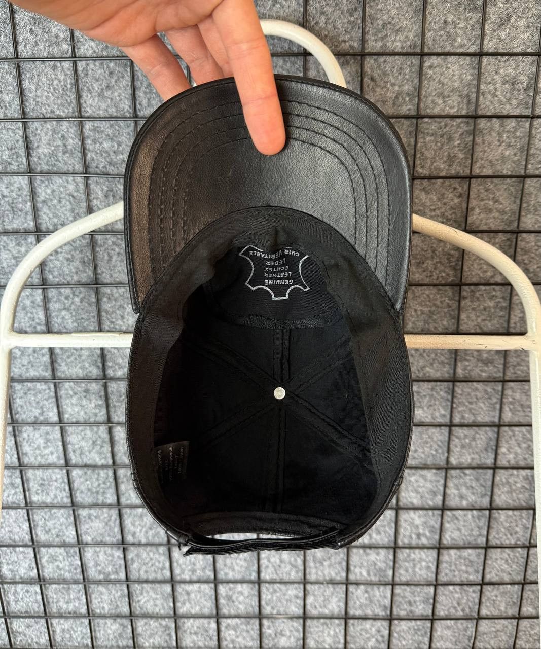 Other Fendt Leather Cap box logo size S\M Size ONE SIZE - 7 Thumbnail
