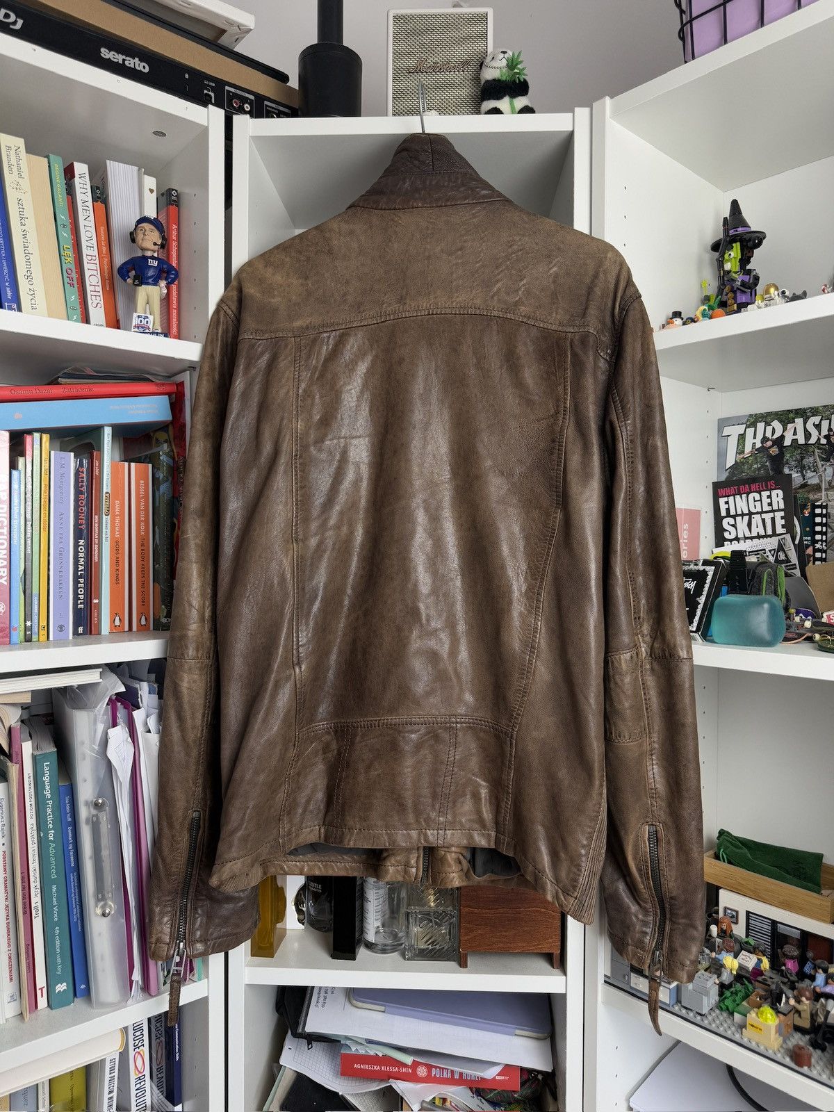 Gypsy × Vintage Vintage Gipsy Leather moto biker jacket XL avirex belstaff Size US XL / EU 56 / 4 - 2 Thumbnail
