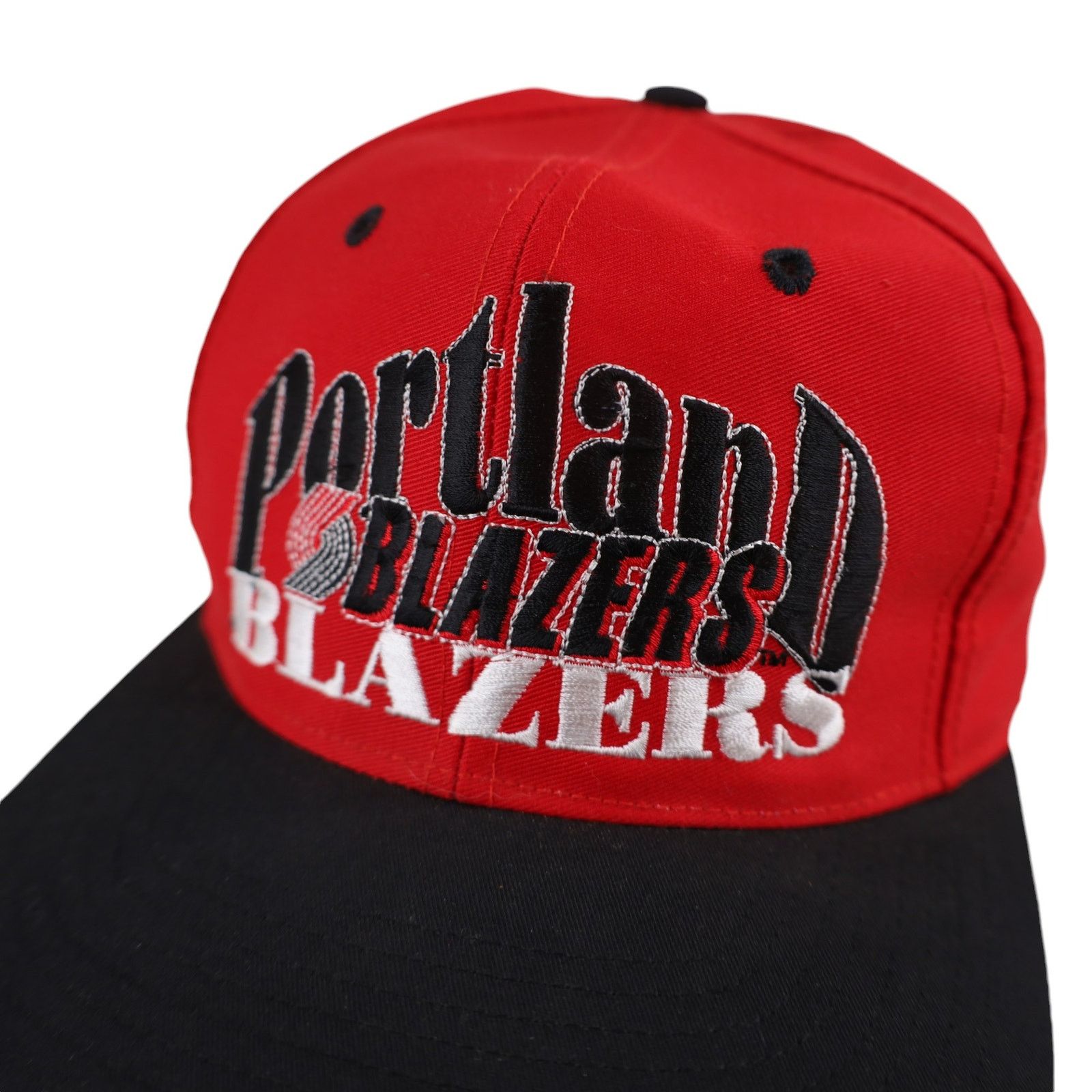 NBA × Vintage VTG 90s Limited Edition Portland Blazers Snapback Hat Size ONE SIZE - 3 Thumbnail