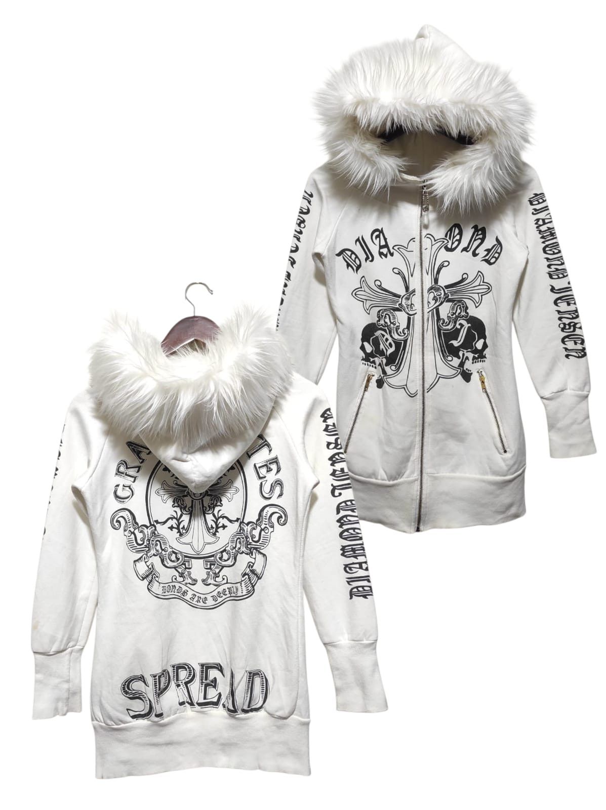 Diamond Jensen Zip Fur Ninja Hoodie Lgb IfSixWasNine Style