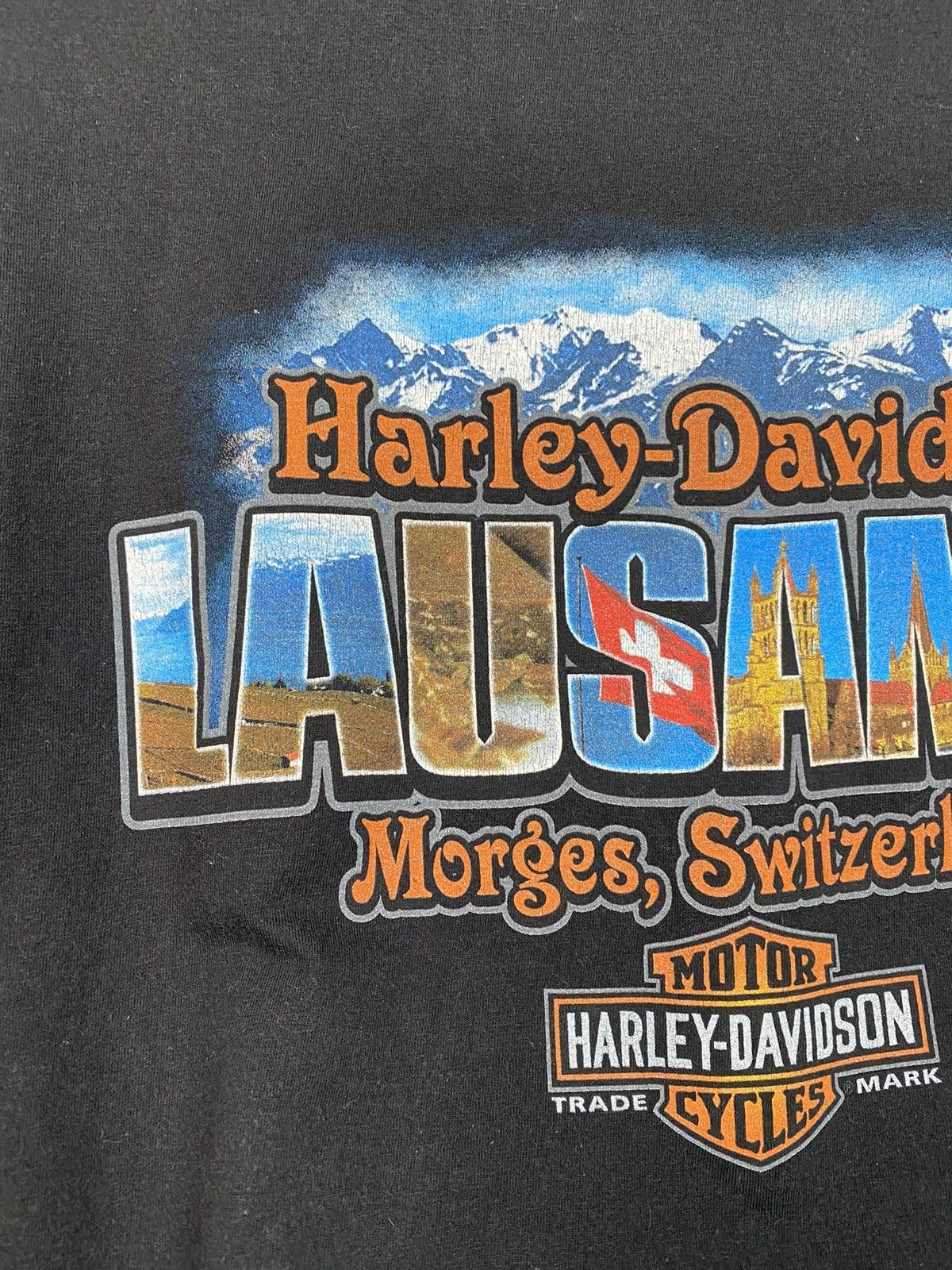 Other Harley Davidson Lausanne Morges Switzerland t shirt Black L Size US L / EU 52-54 / 3 - 21 Thumbnail