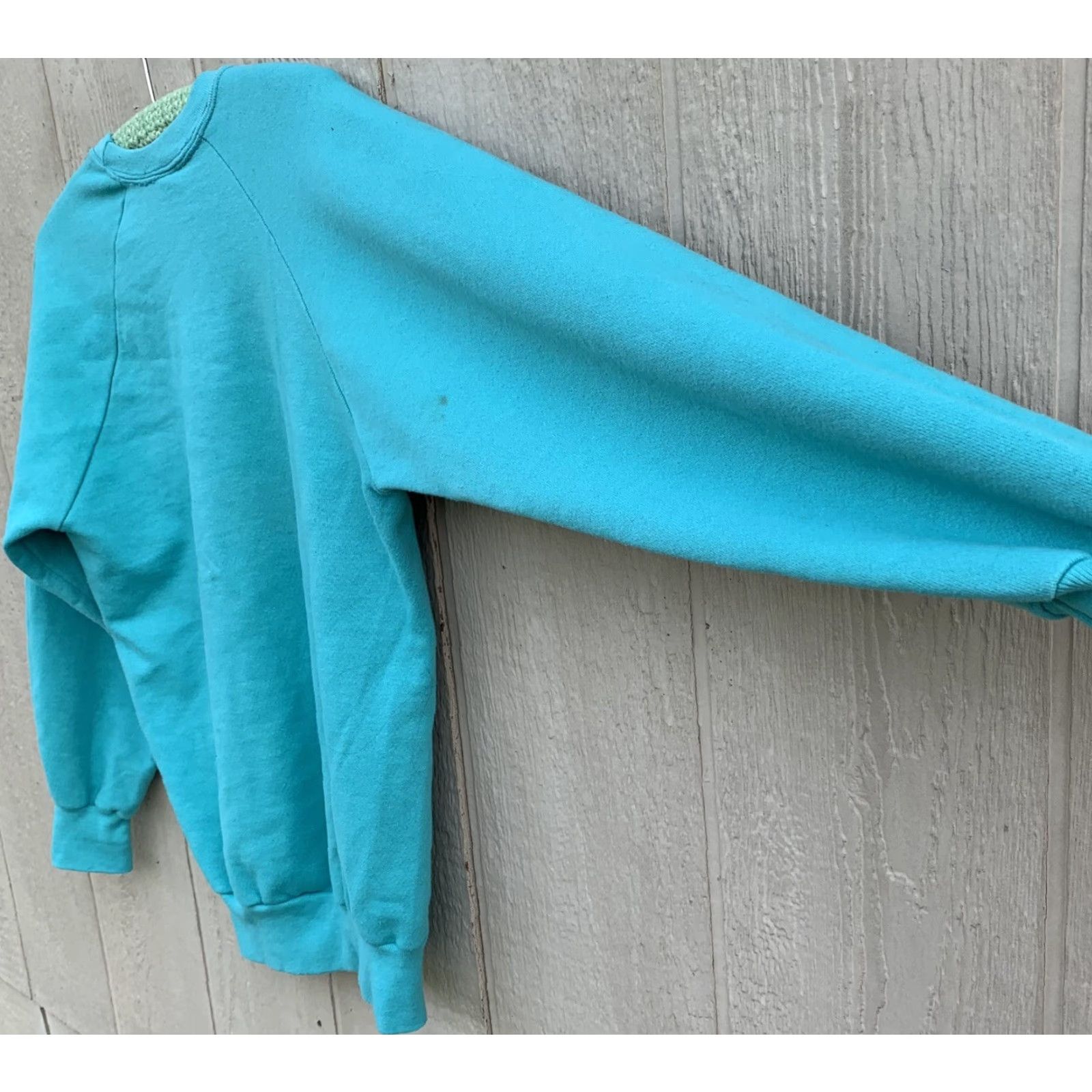 Anvil VINTAGE San Francisco Examiner bay to breakers Raglan Sweatshirt M 80s Blue Graphic Print Unisex Adults Sweatshirt Short Description: None Size US M / EU 48-50 / 2 - 7 Thumbnail