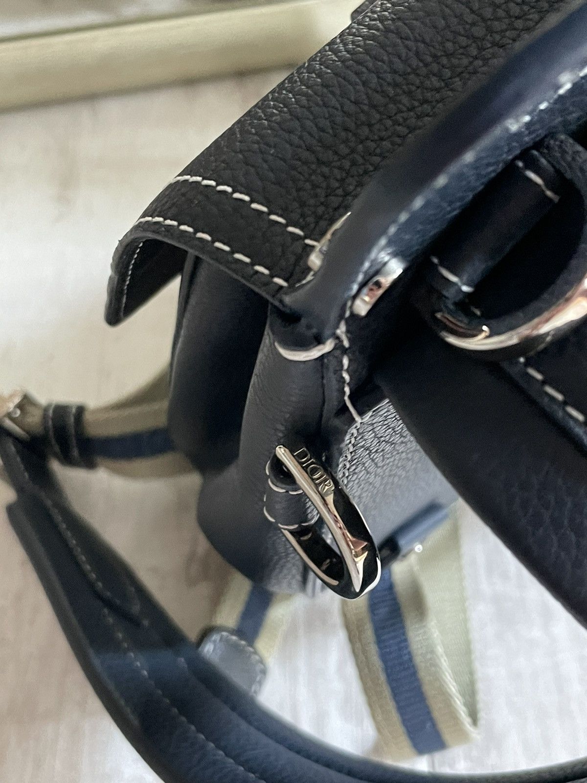 Dior Dior Gallop Backpack Dark Blue Size ONE SIZE - 12 Thumbnail