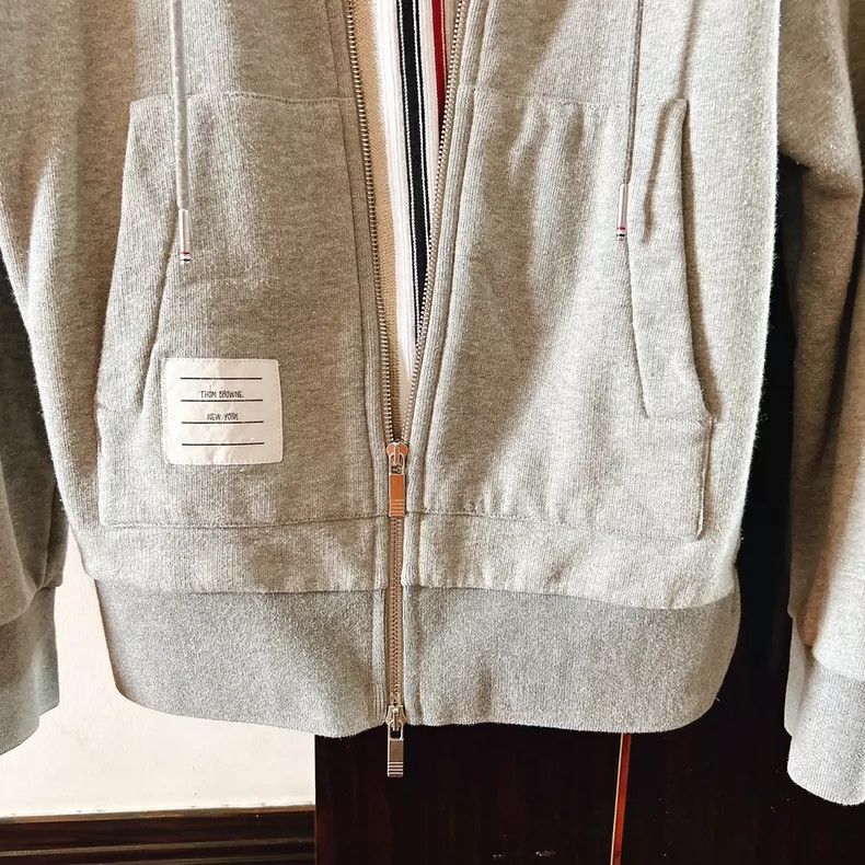Thom Browne Thom Browne Gray overcoat Size XS / US 0-2 / IT 36-38 - 7 Thumbnail
