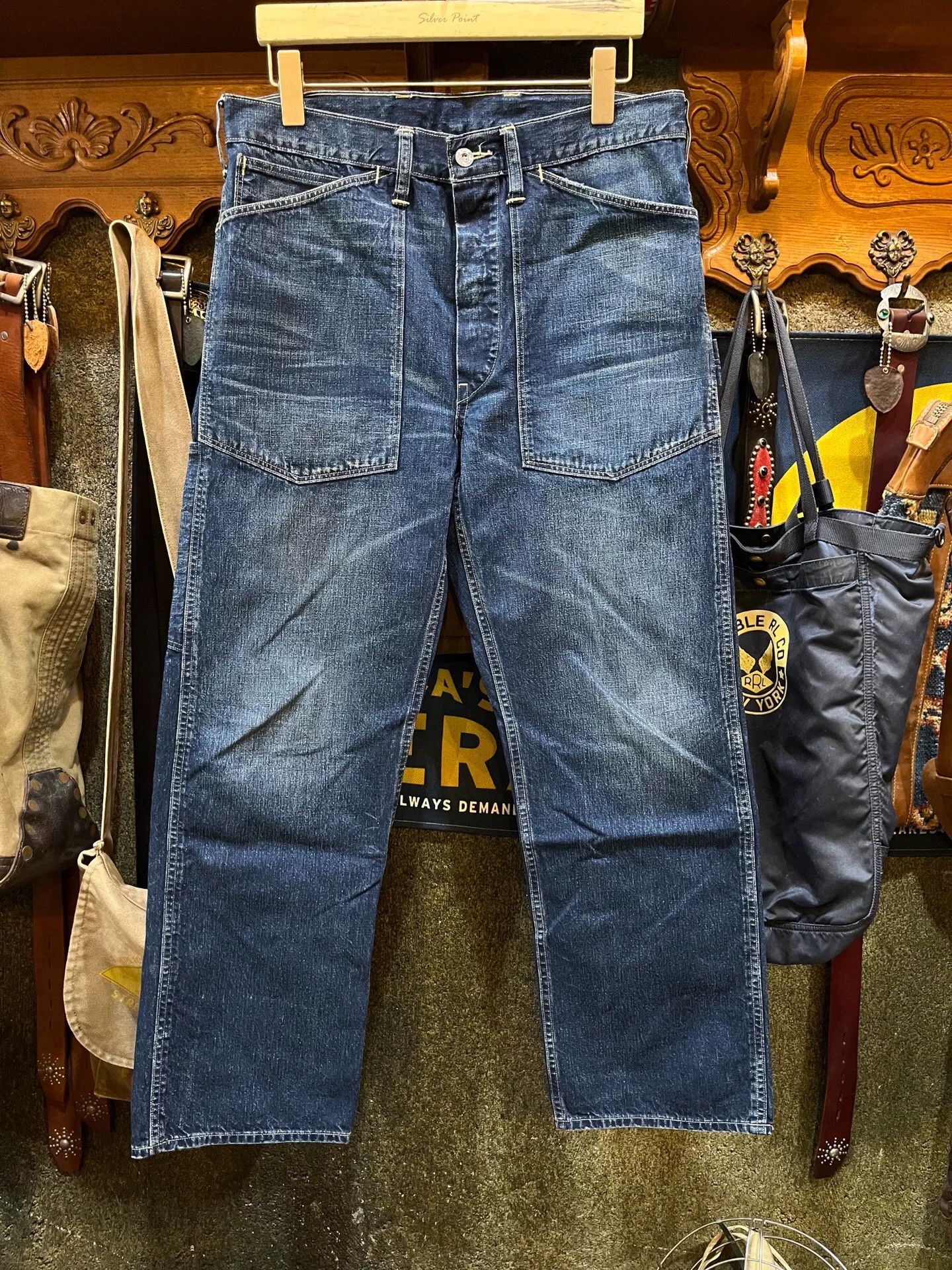 RRL Ralph Lauren RRL Denim Utility Pants Ralph Lauren Size US 31 - 1 Thumbnail