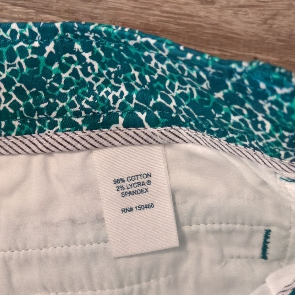 Other Market & Spruce Teal Lorraine Shorts Size 4 Size 27" / US 4 / IT 40 - 5 Thumbnail