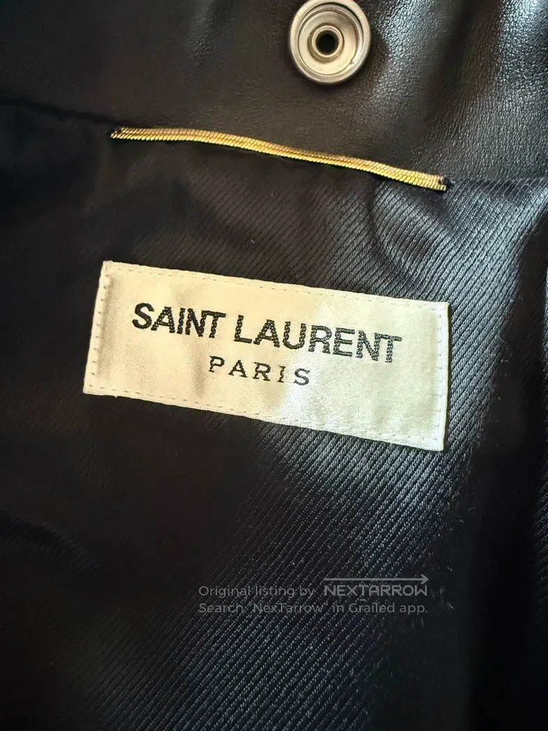 Saint Laurent Paris Saint Laurent Paris Motorcycle leather jacket Size XS / US 0-2 / IT 36-38 - 8 Thumbnail