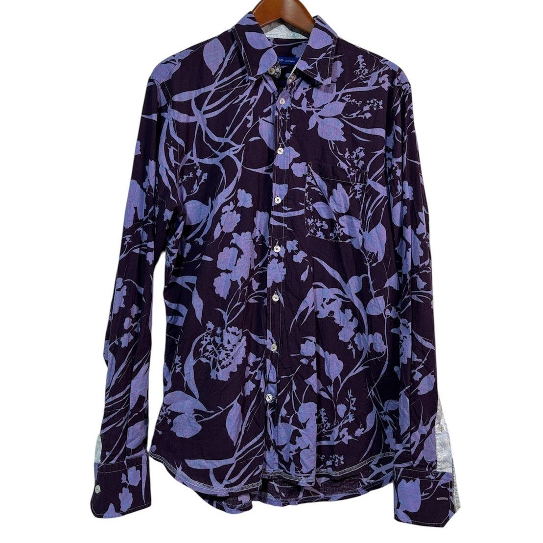 Georg Roth Size L | GEORG ROTH Men's Button Front Abstract Floral Shirt Size US L / EU 52-54 / 3 - 13 Thumbnail