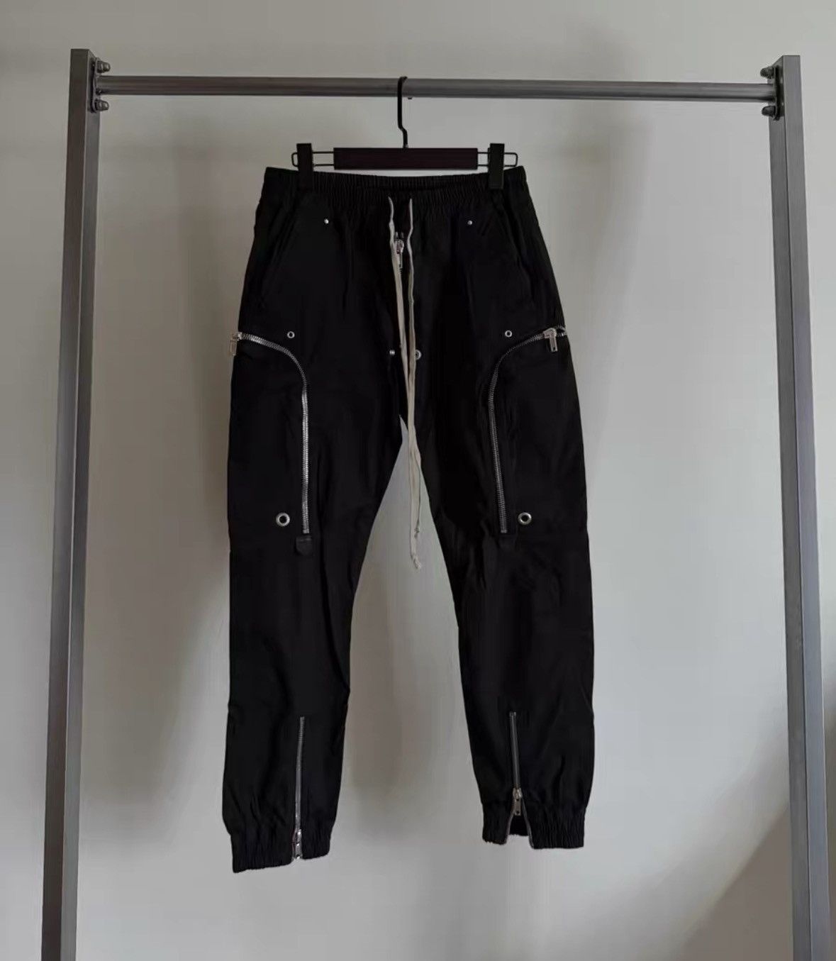 Rick Owens Rick Owens ro5-zipper biker pants-2505 Size US 32 / EU 48 - 1 Thumbnail