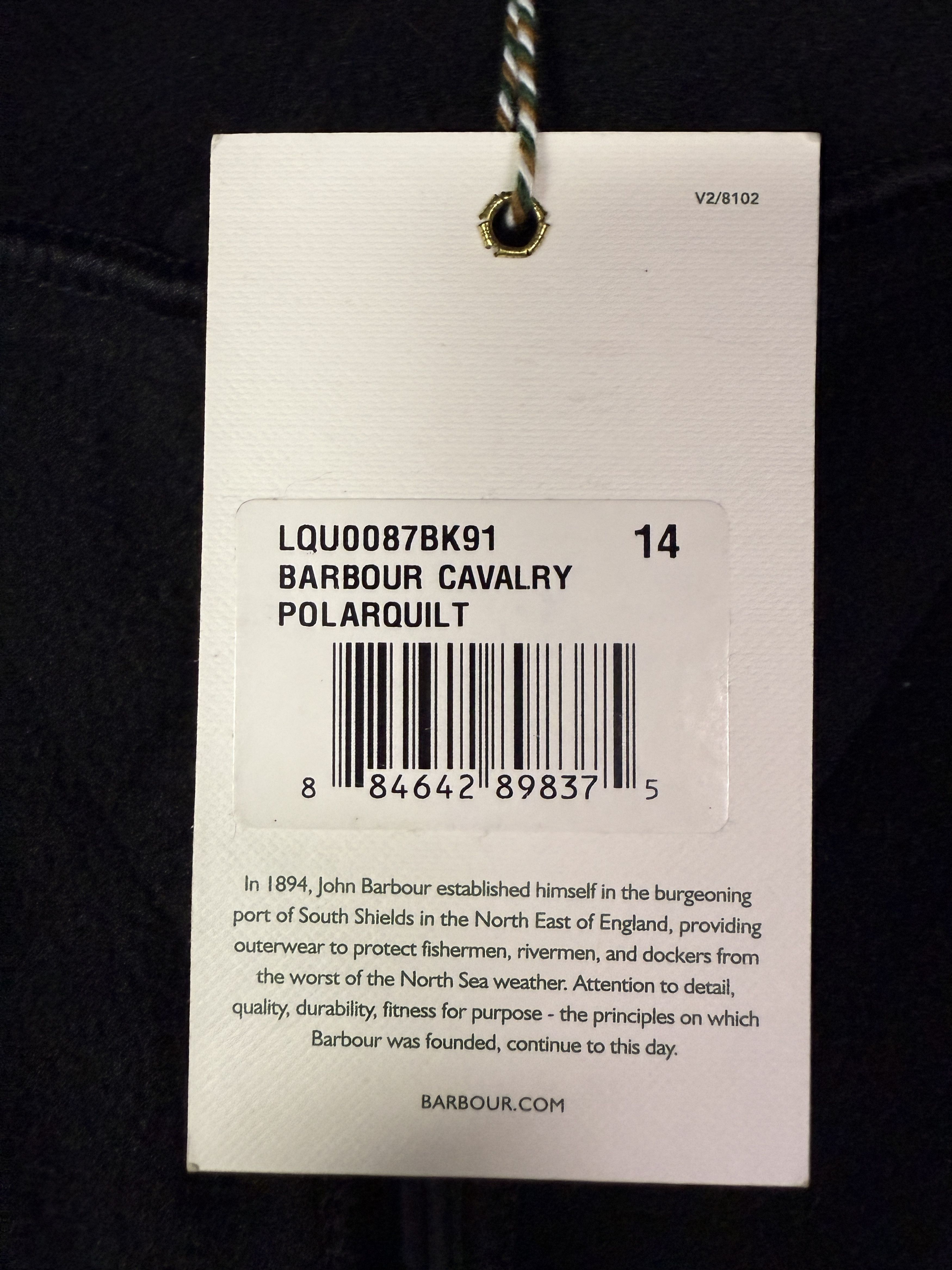 Barbour Barbour Calvary Polarquilt Cast/Crew Jacket Size L / US 10 / IT 46 - 4 Thumbnail
