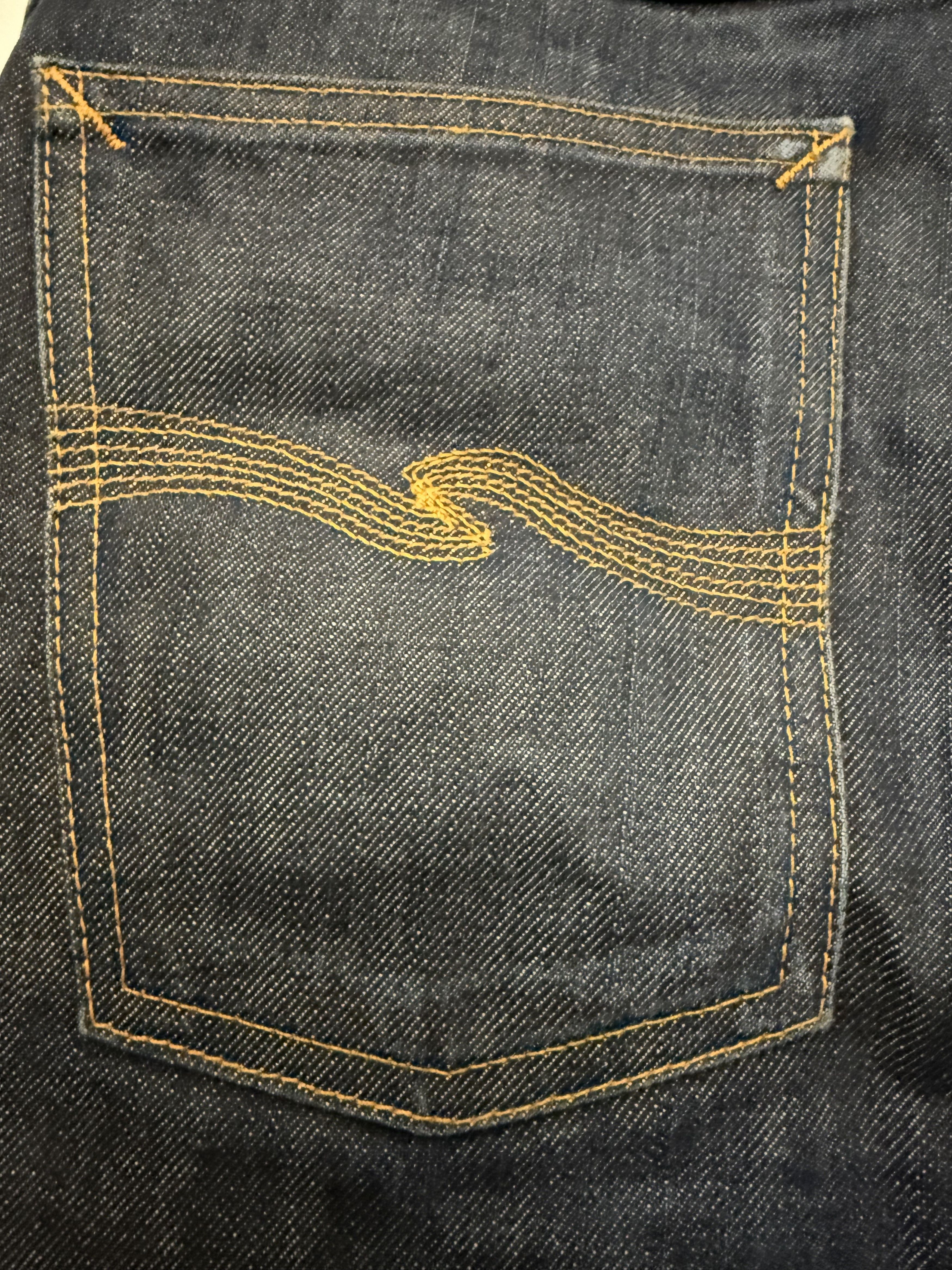Nudie Jeans Raw Denim Nudie Jeans Size US 32 / EU 48 - 6 Thumbnail