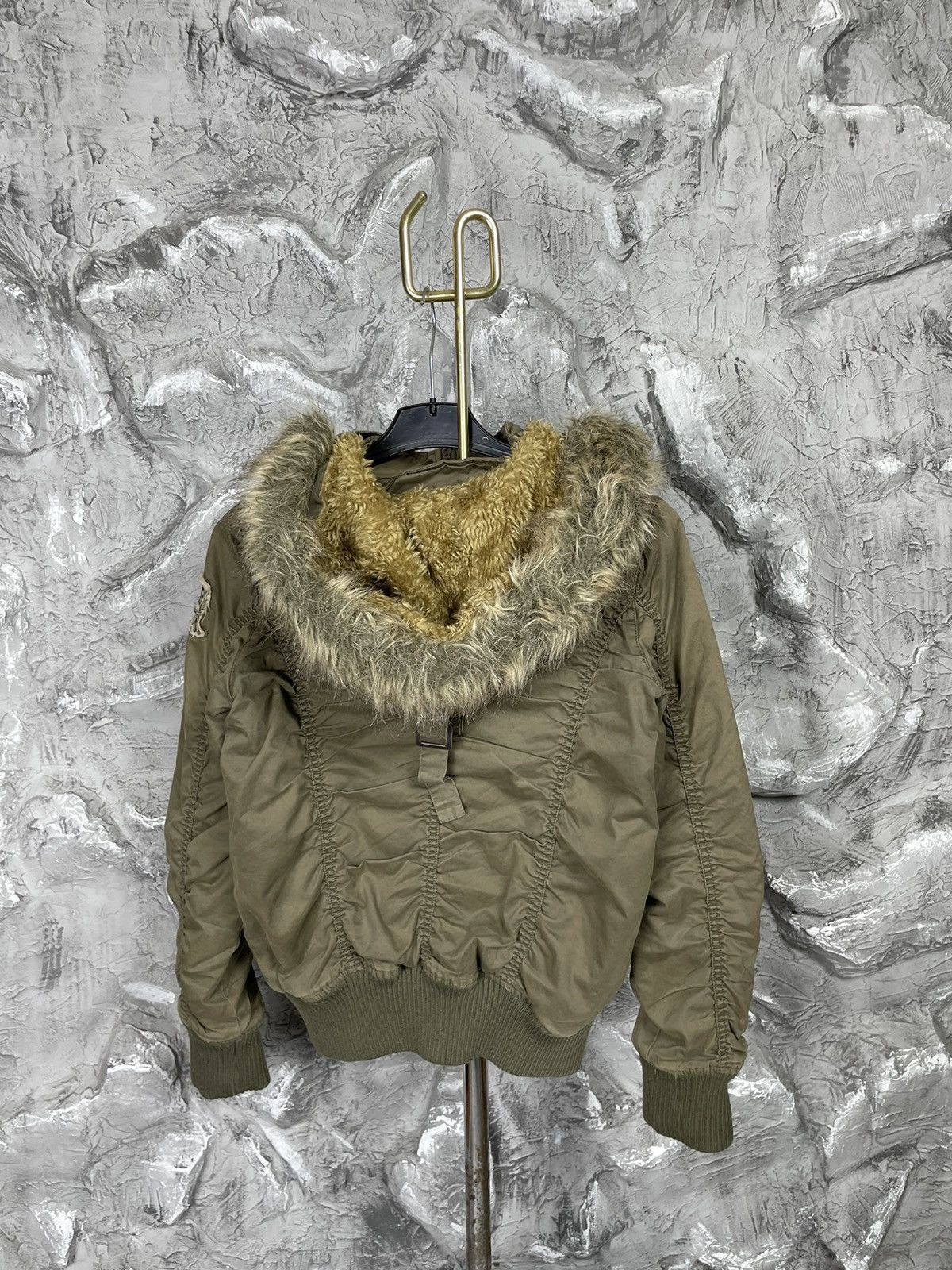 If Six Was Nine × Japanese Brand × Le Grande Bleu (L.G.B.) Cipo Baxx Y2K Fade Fur Jacket Hysteric Glamour Style Size US S / EU 44-46 / 1 - 11 Thumbnail