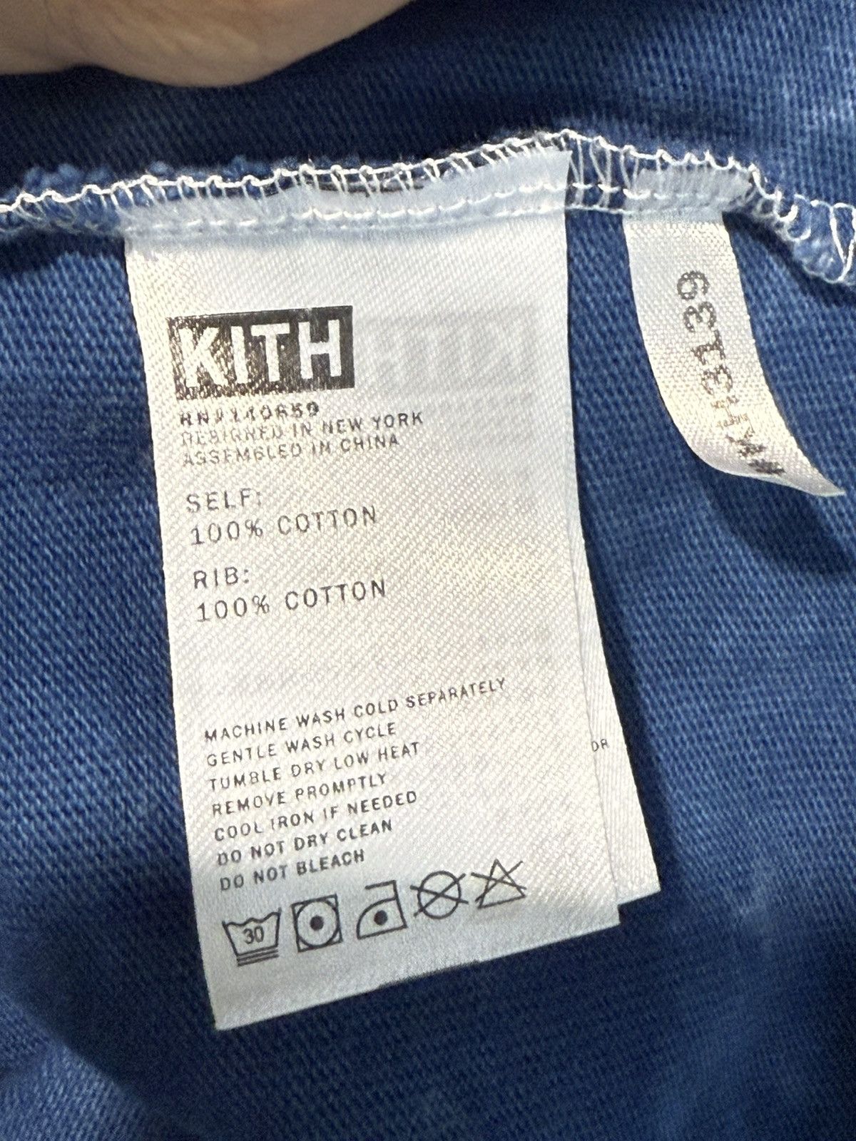 Kith KITH Blue Tie Dye Exclusive Tee Size US L / EU 52-54 / 3 - 5 Thumbnail