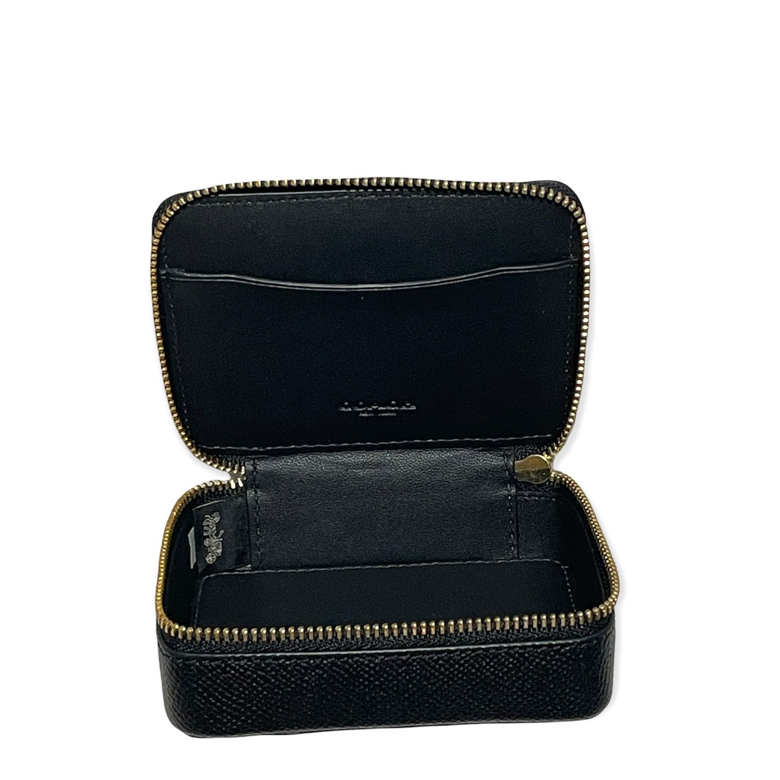 COACH 2024 Weekly Pill Box Black Leather