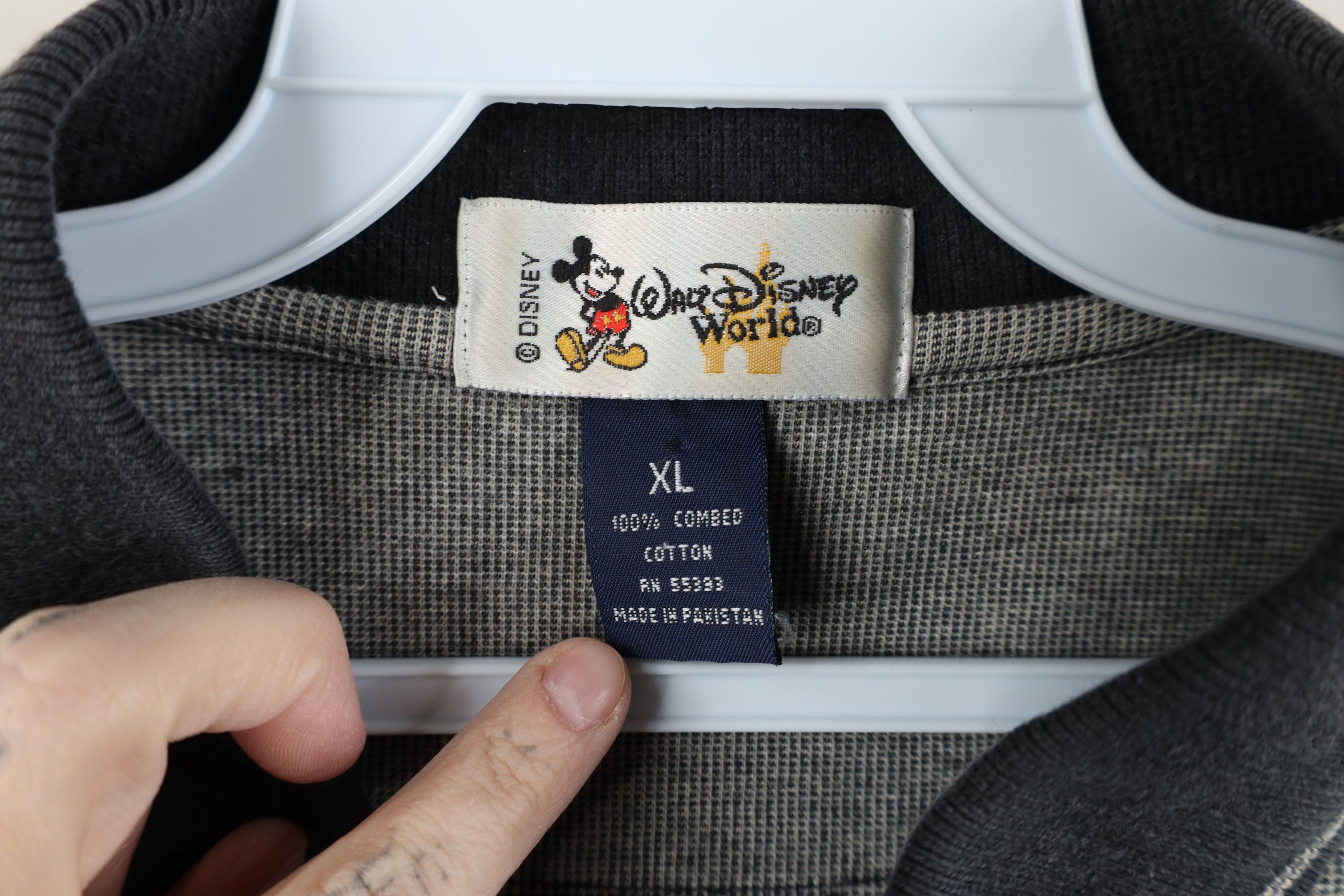 Disney × Vintage Vintage 90s Disney Spell Epcot Center Collared Polo Shirt Size US XL / EU 56 / 4 - 8 Thumbnail