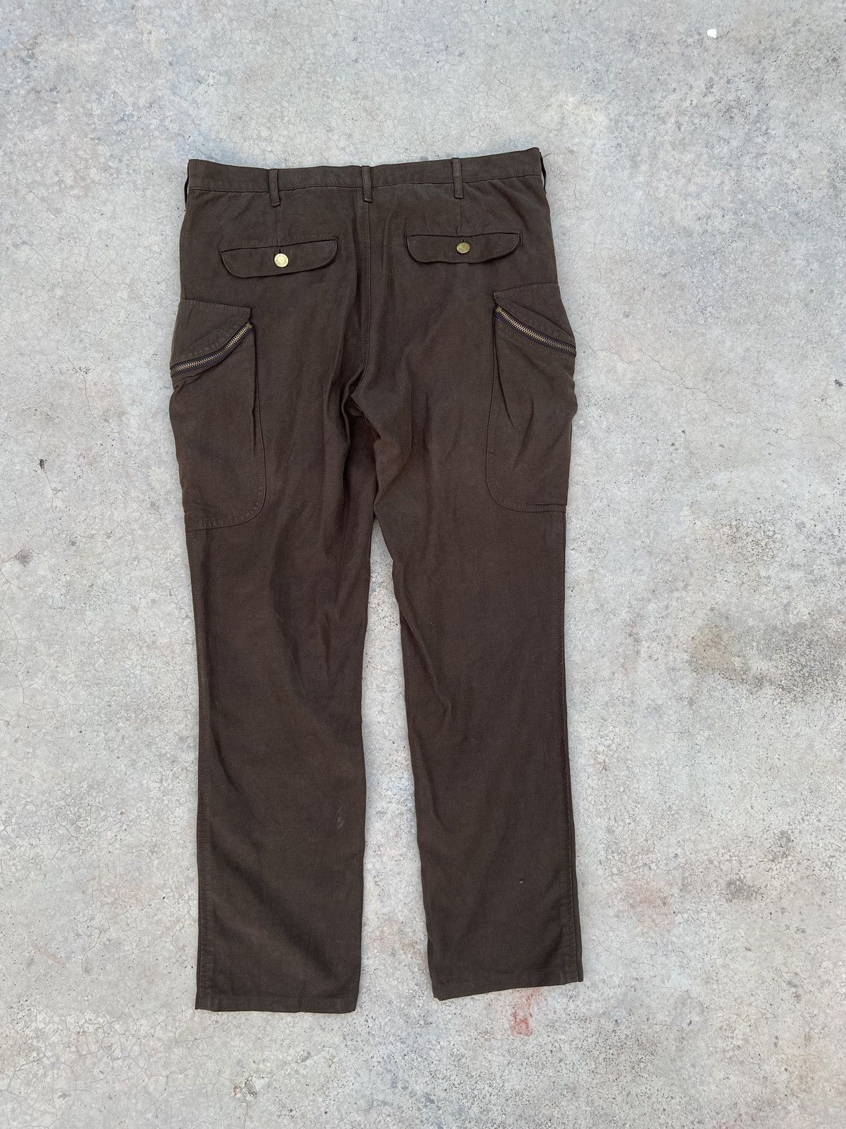 Japanese Brand Takeo kikuchi cargo pants sun faded Size US 34 / EU 50 - 6 Thumbnail