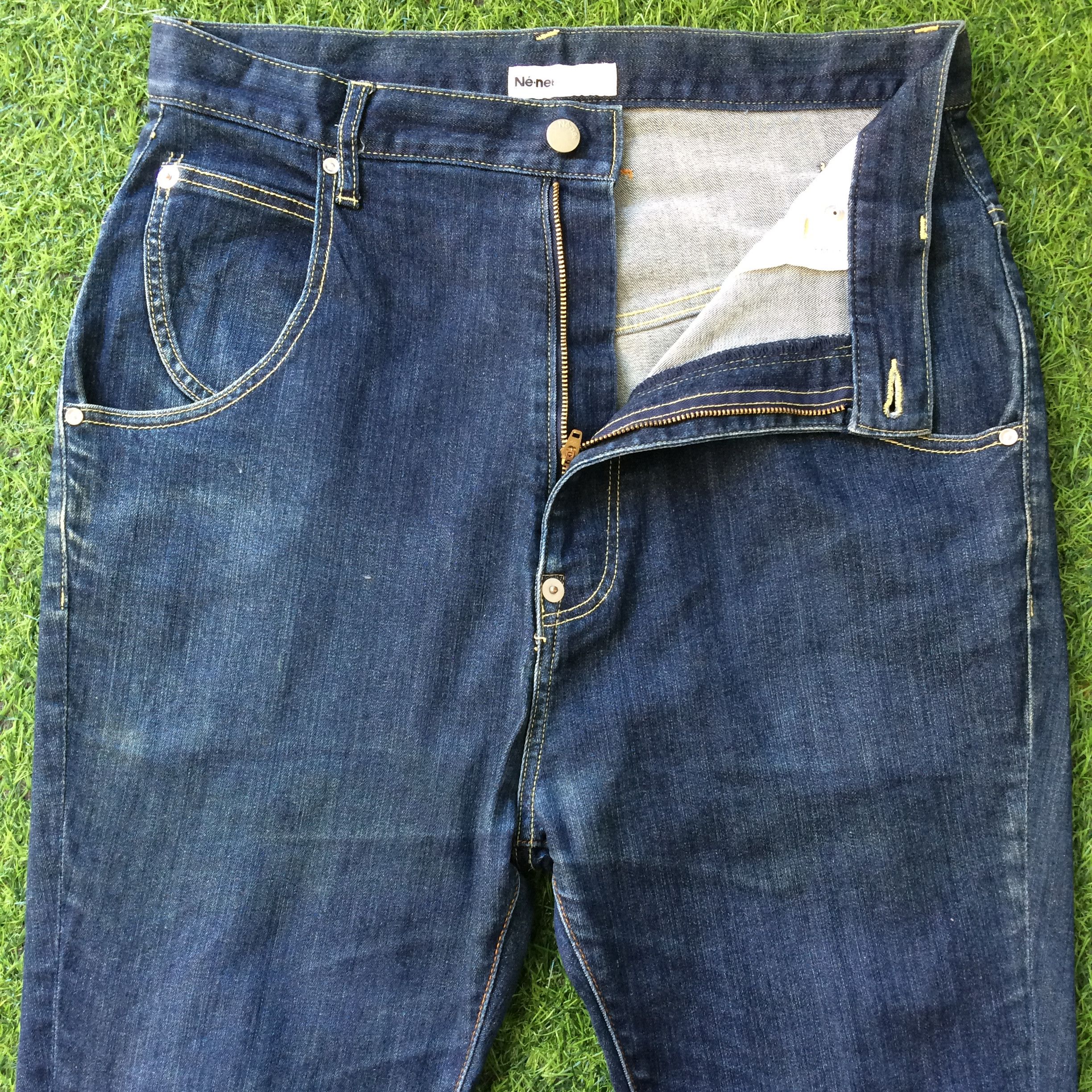 Issey Miyake × Japanese Brand Ne-net by Issey Miyake Denim Jeans #D-530 Size US 31 - 3 Thumbnail