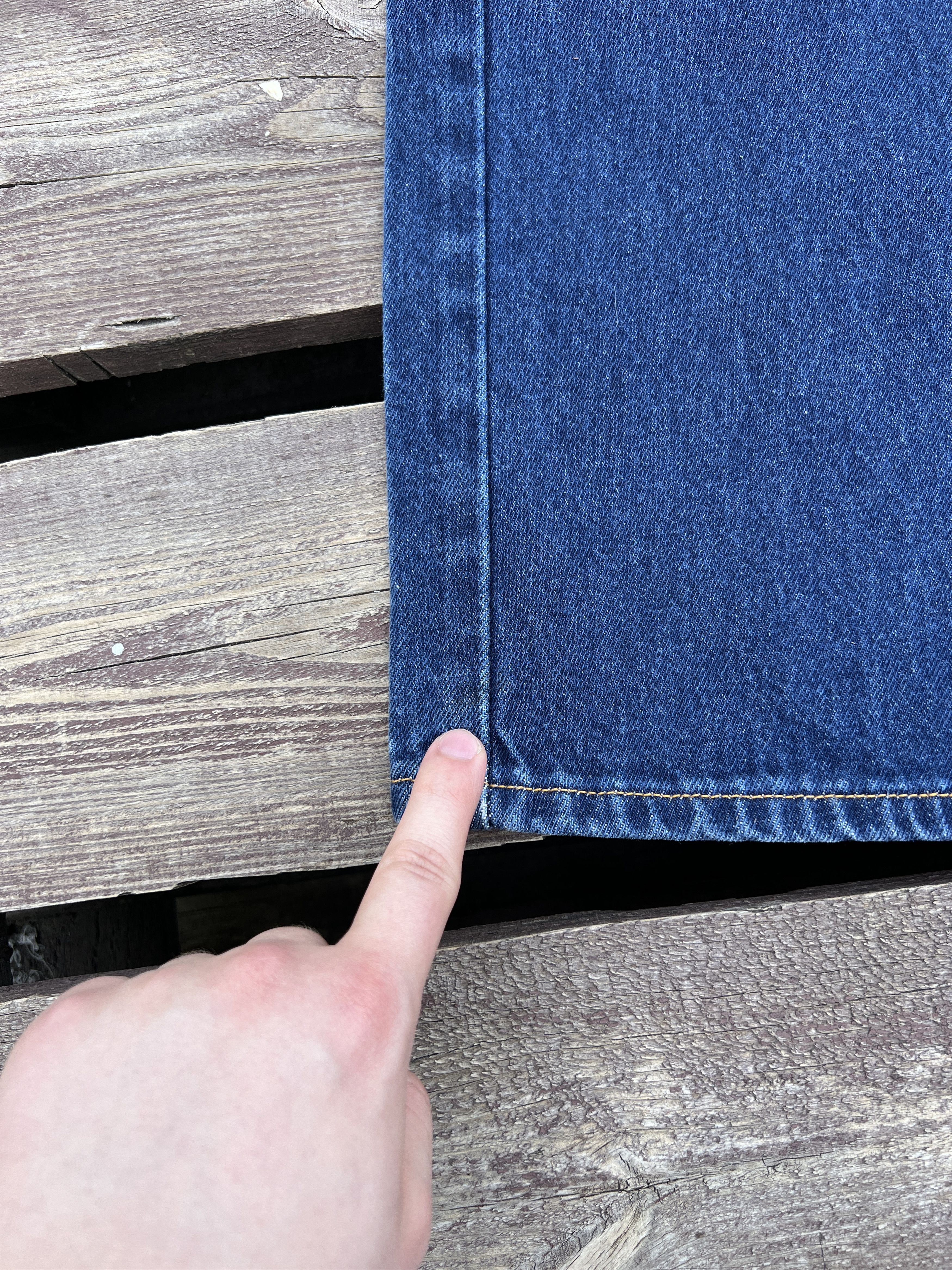 Levi's Vintage 90s Levis 592 Made in Pakistan Washed Denim Jeans Size US 31 - 15 Thumbnail