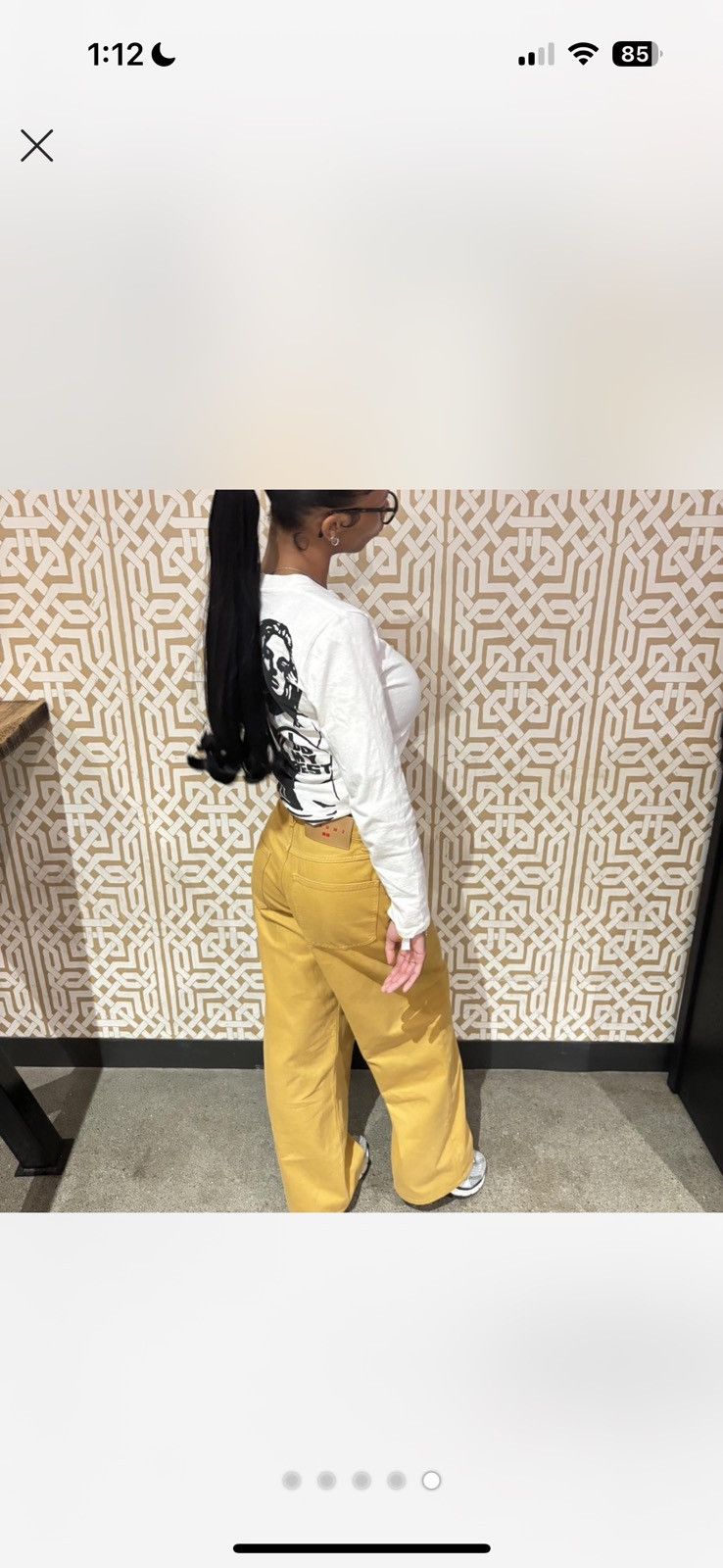 Marni × Uniqlo Marni X Uniqlo pants Size 24" / US 00 / IT 34 - 2 Thumbnail