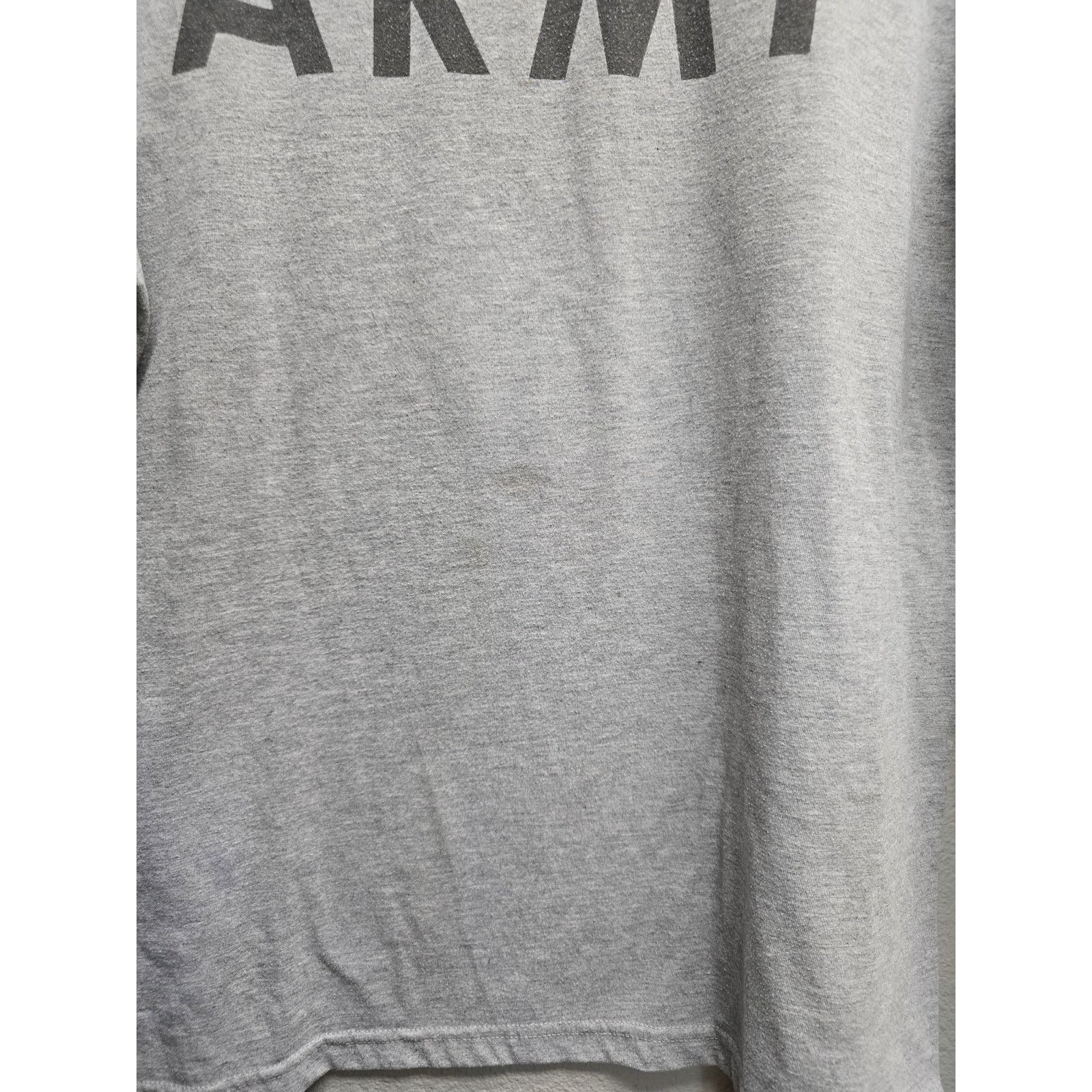 Vintage Army Long Sleeve Shirt PT Training Mock Neck Gray S Tee Size US S / EU 44-46 / 1 - 2 Thumbnail