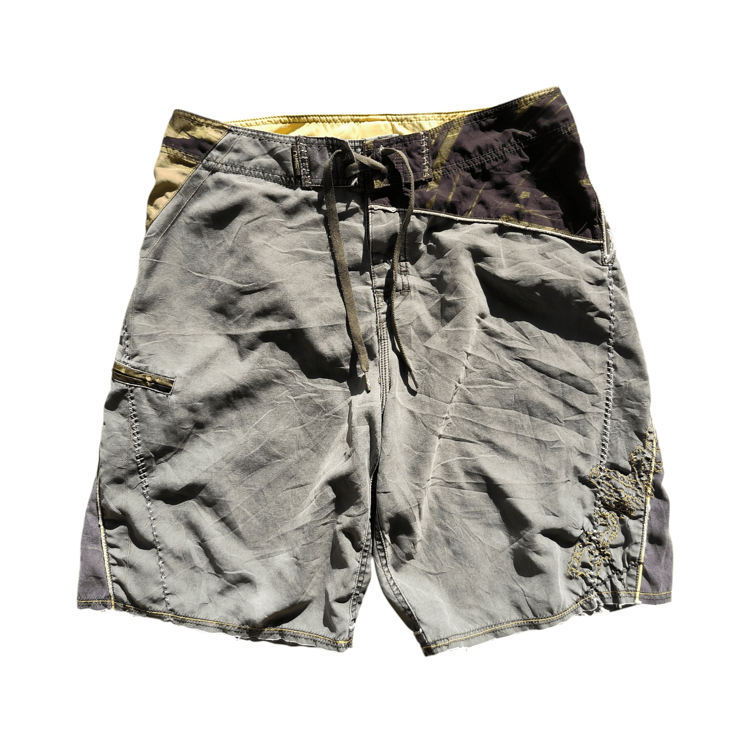 Quiksilver 🔥Vintage 2000s Quiksilver Board Shorts🔥 Size US 32 / EU 48 - 1 Thumbnail