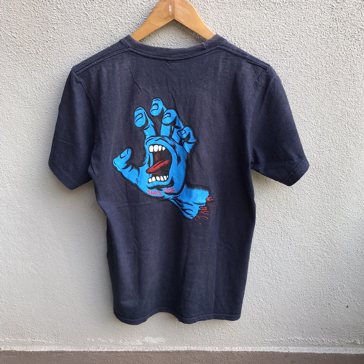 Santa Cruz Skateboards × Vintage Vintage SANTA CRUZ screaming hand tee old skate Size US S / EU 44-46 / 1 - 1 Thumbnail